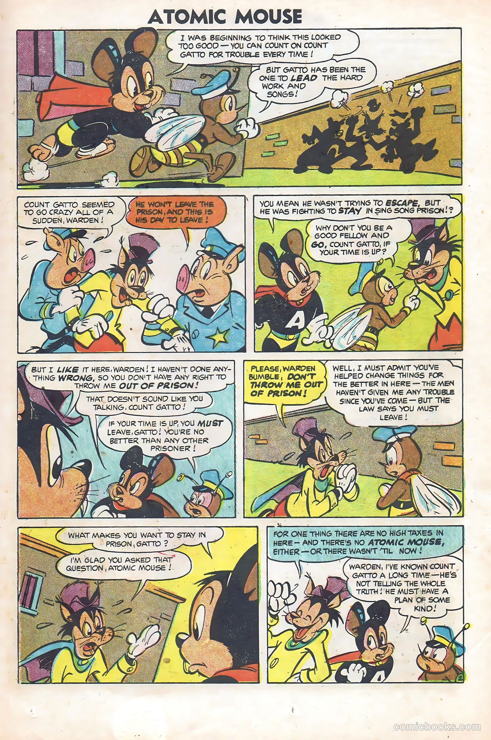Atomic Mouse #8 (1954) — page 23 of 36