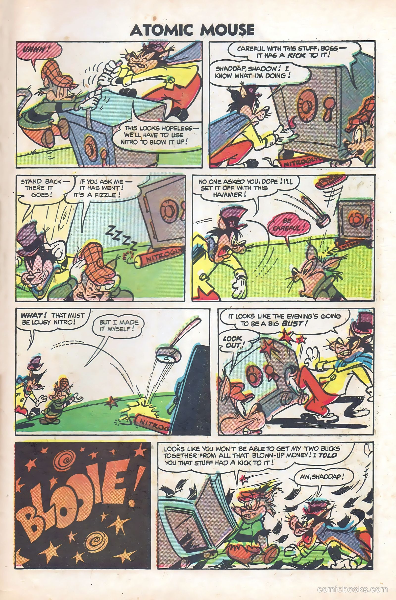 Atomic Mouse #8 (1954) — page 31 of 36