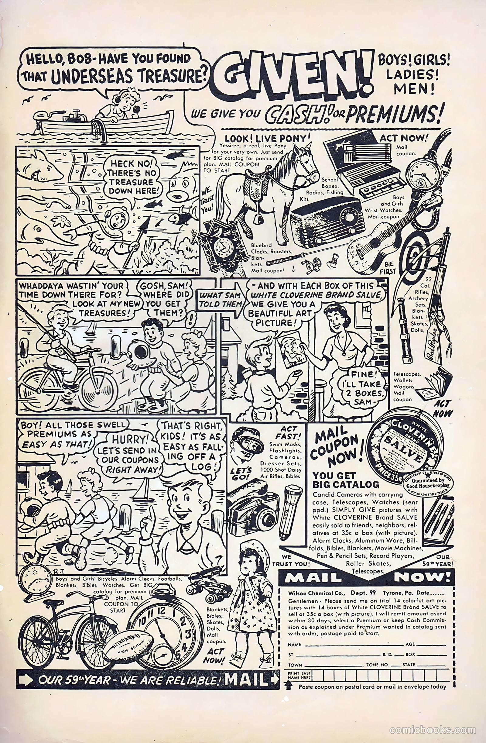 Atomic Mouse #8 (1954) — page 35 of 36