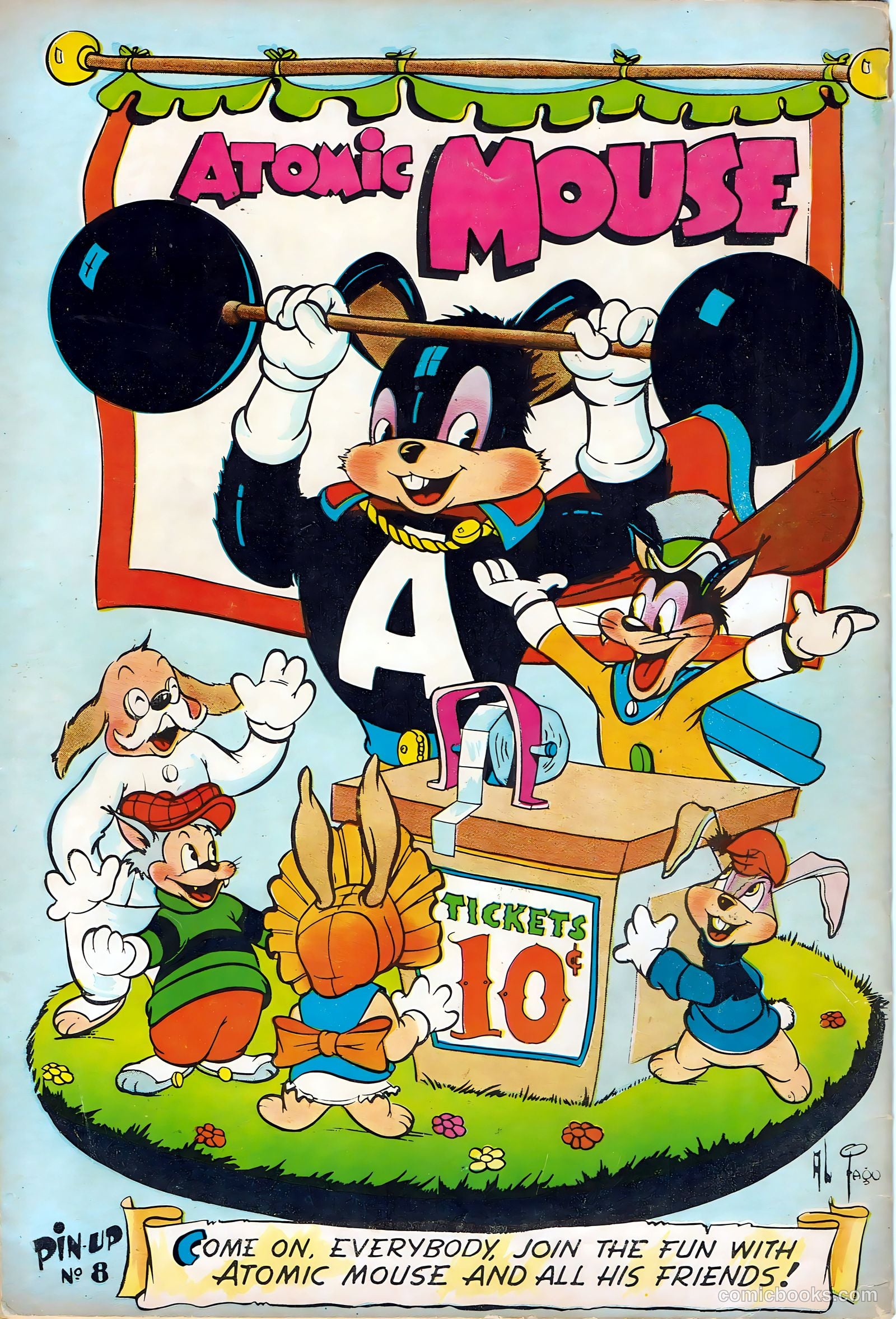 Atomic Mouse #8 (1954) — page 36 of 36