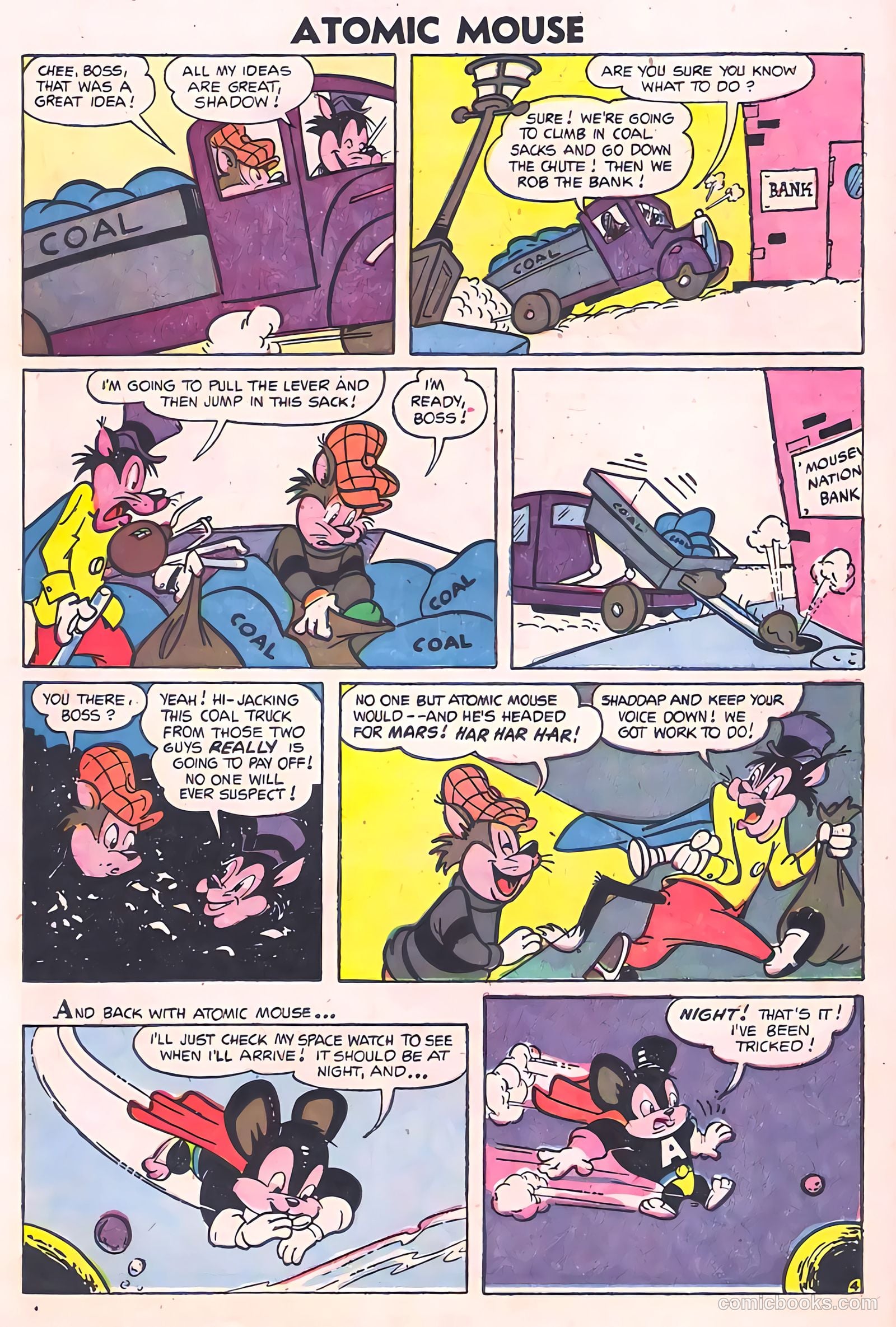 Atomic Mouse #9 (1954) — page 6 of 37