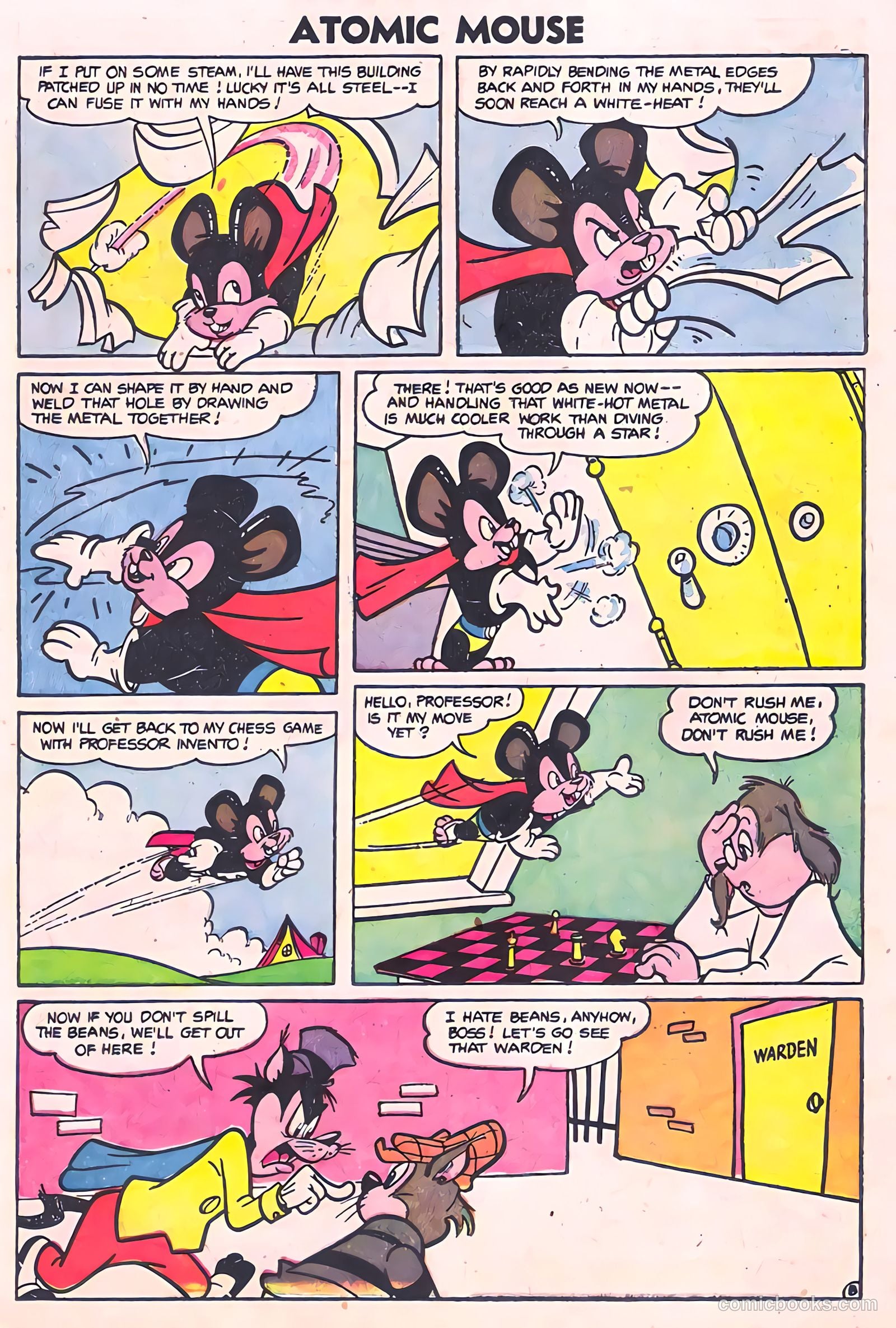 Atomic Mouse #9 (1954) — page 10 of 37