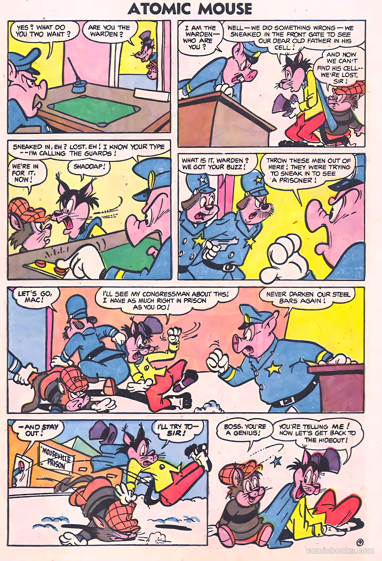 Atomic Mouse #9 (1954) — page 11 of 37