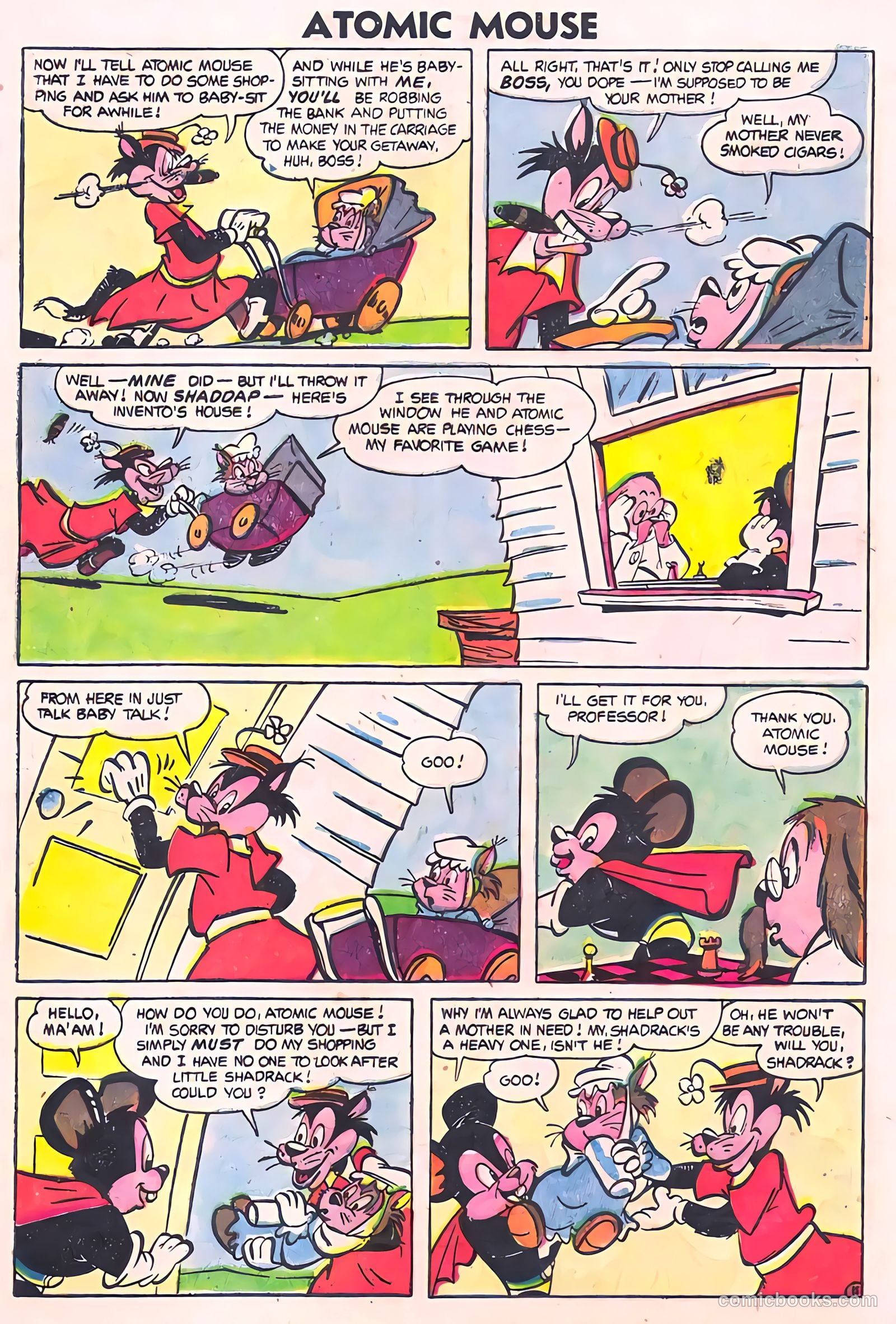 Atomic Mouse #9 (1954) — page 13 of 37