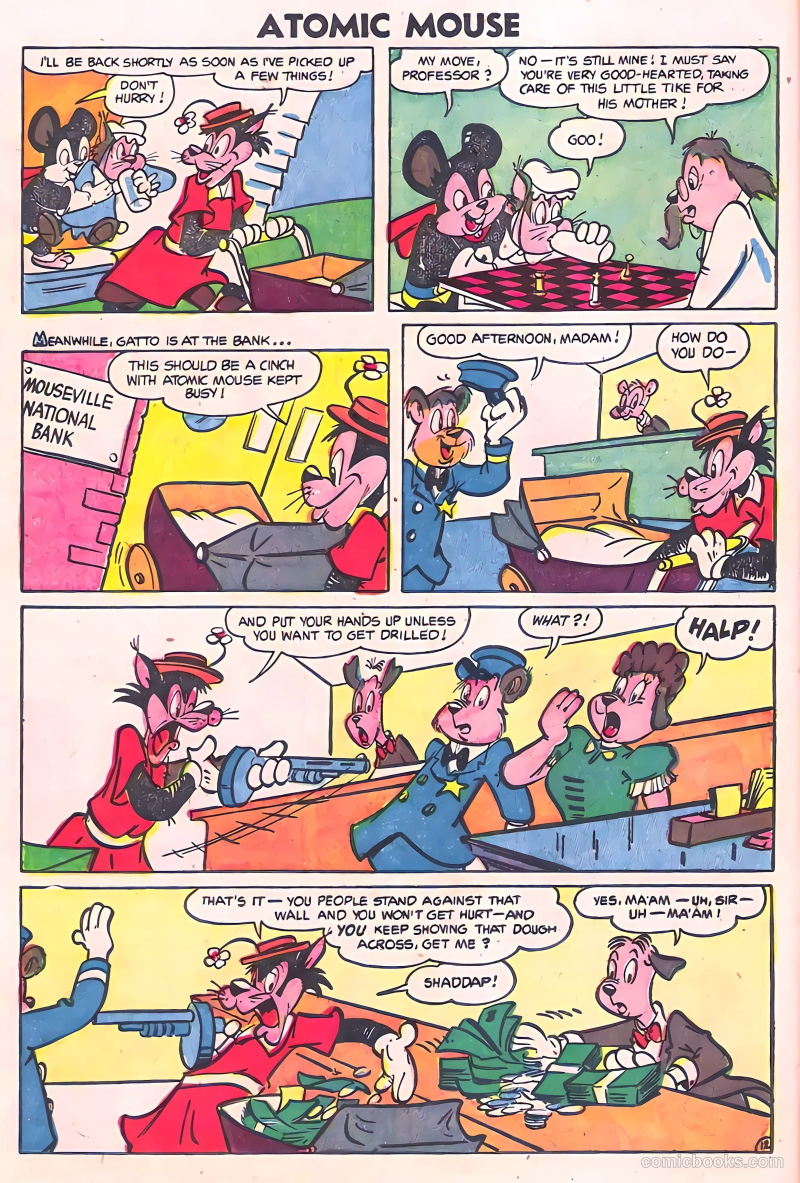 Atomic Mouse #9 (1954) — page 14 of 37