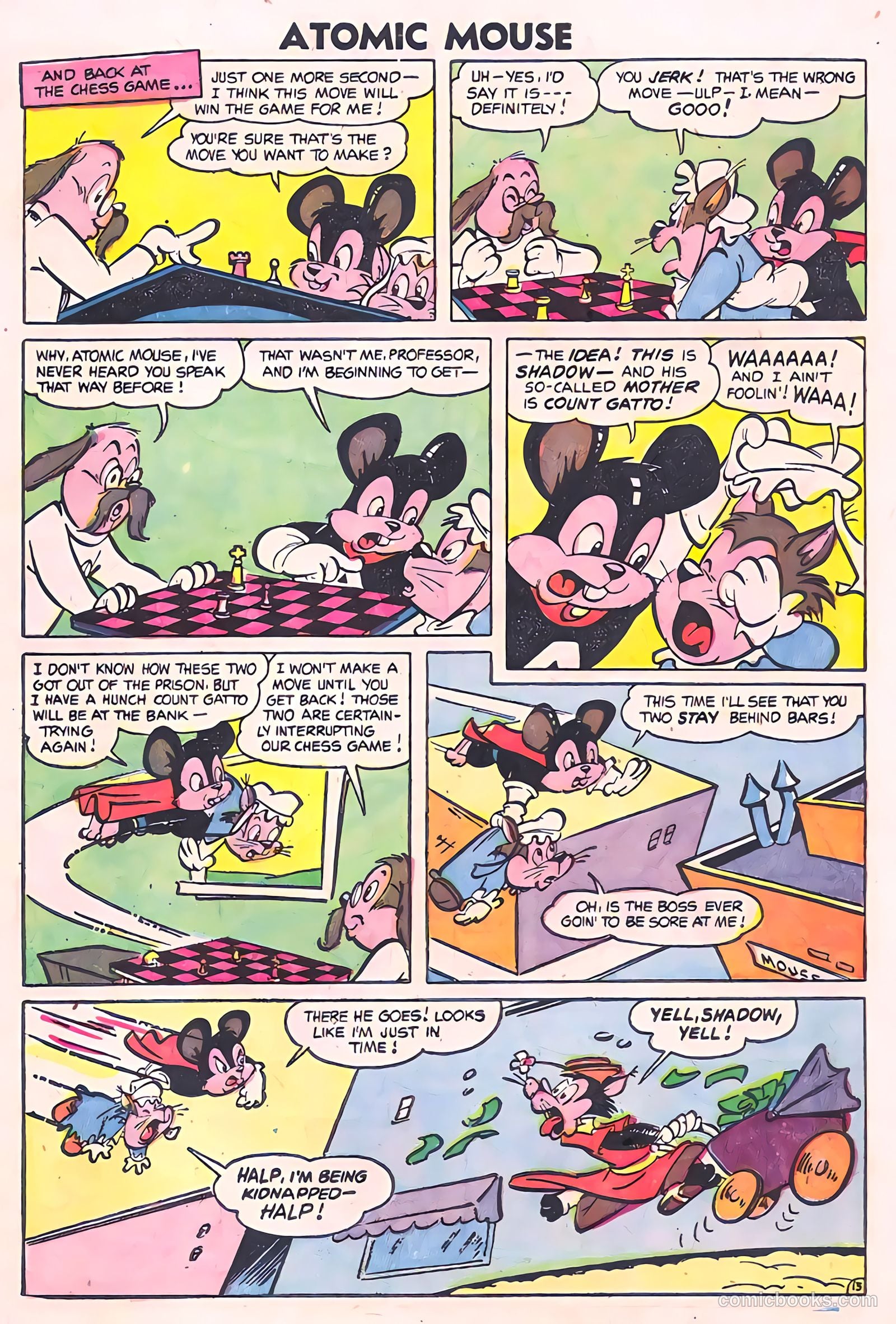 Atomic Mouse #9 (1954) — page 15 of 37