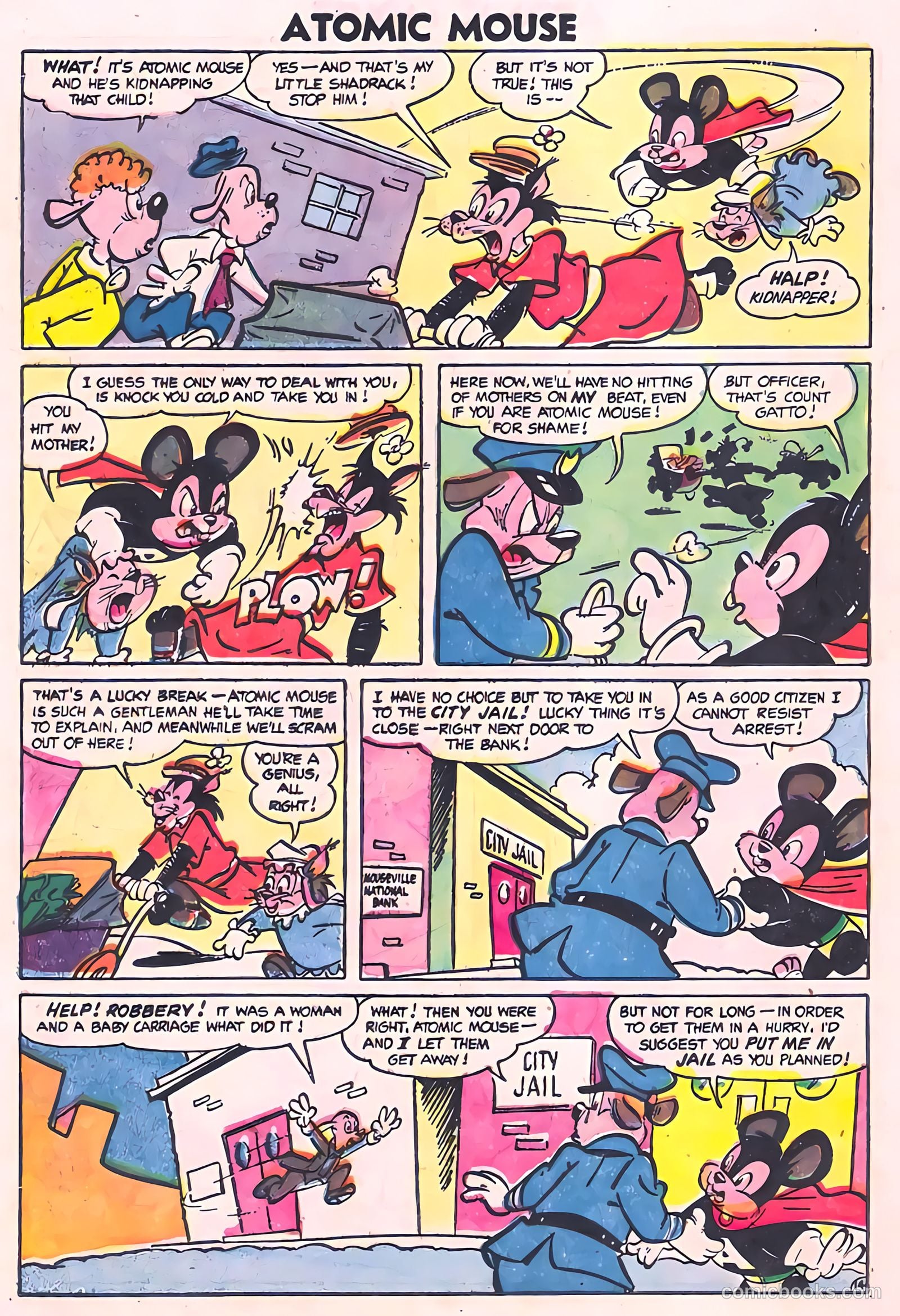 Atomic Mouse #9 (1954) — page 16 of 37
