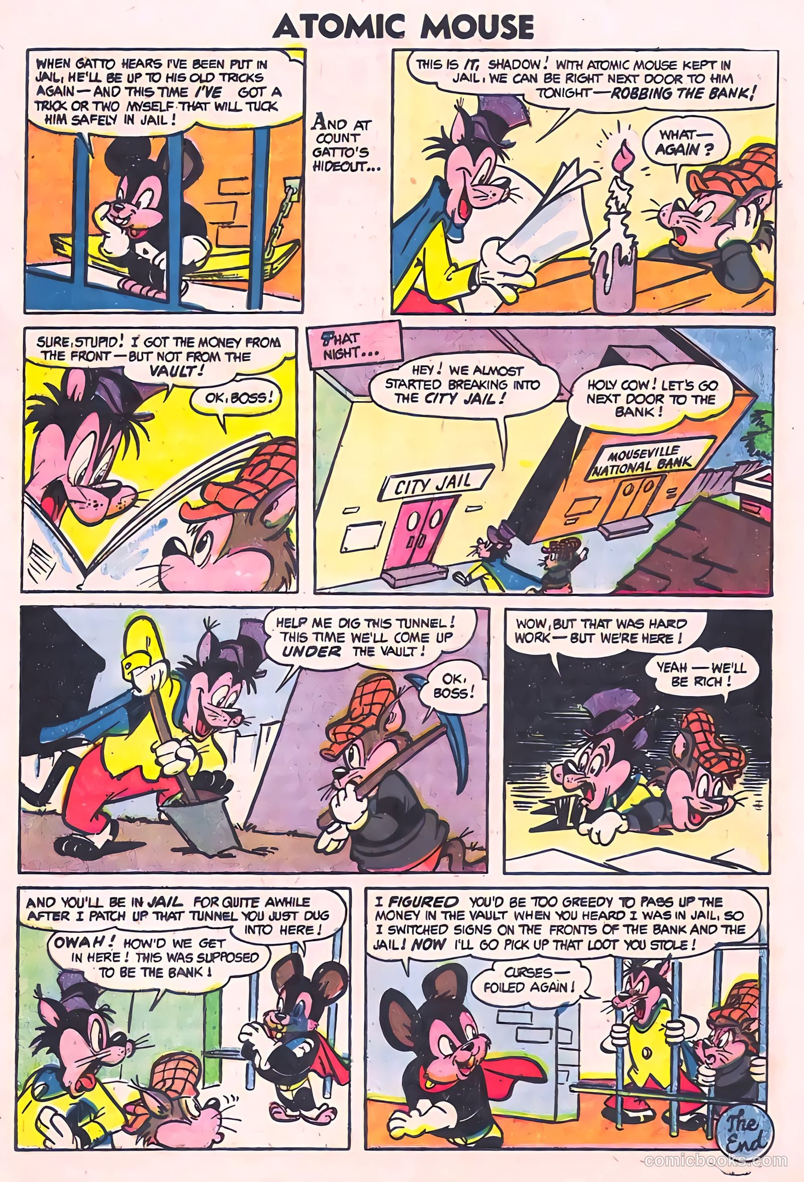 Atomic Mouse #9 (1954) — page 17 of 37