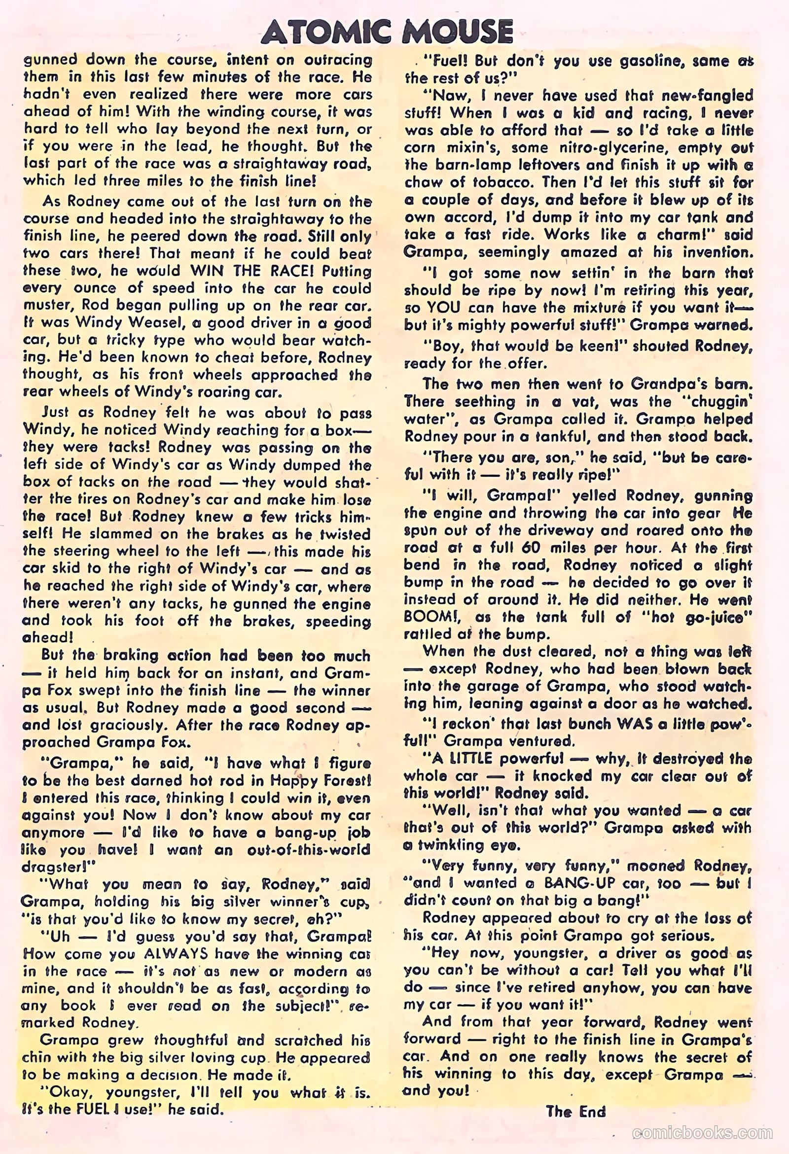 Atomic Mouse #9 (1954) — page 19 of 37