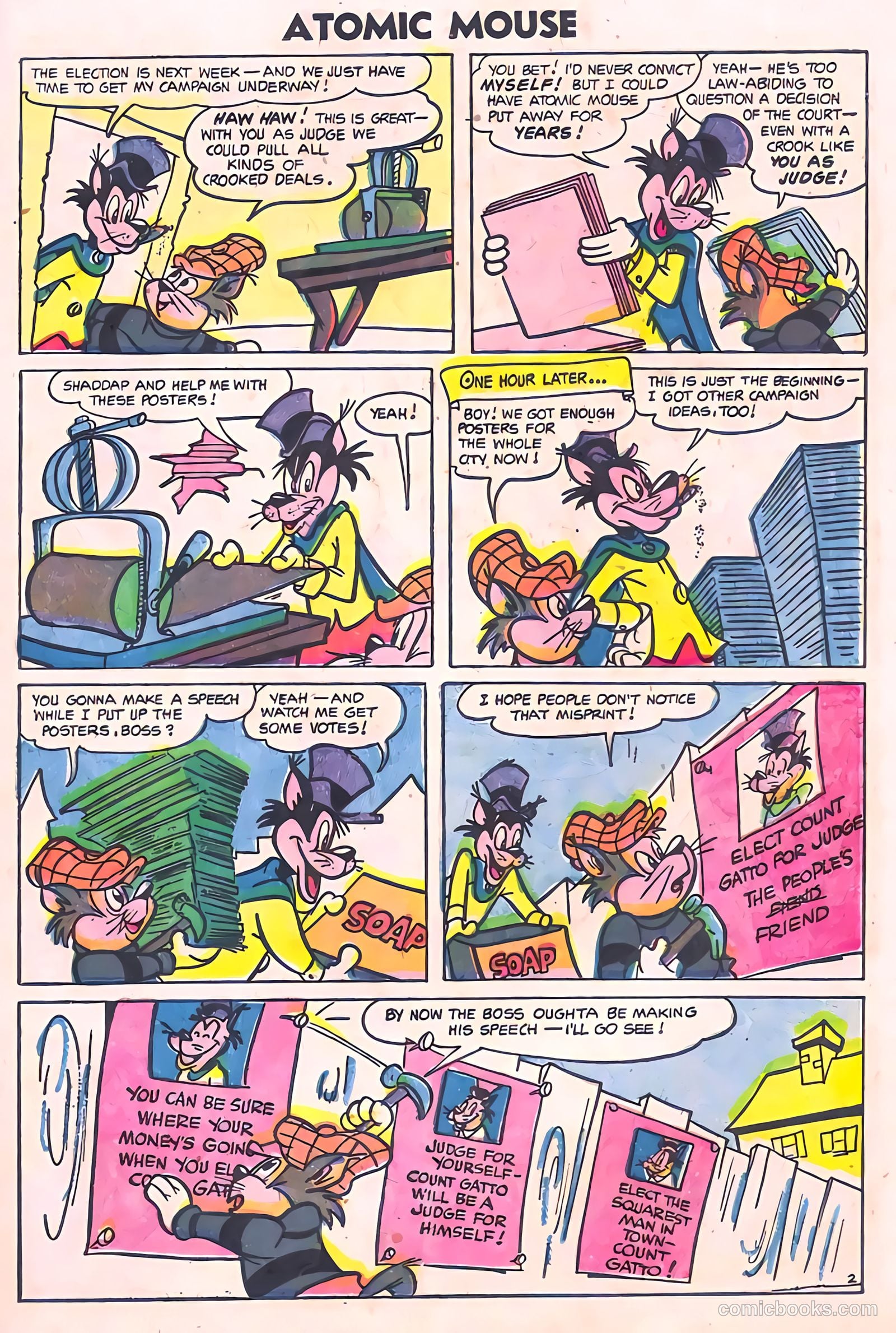 Atomic Mouse #9 (1954) — page 21 of 37