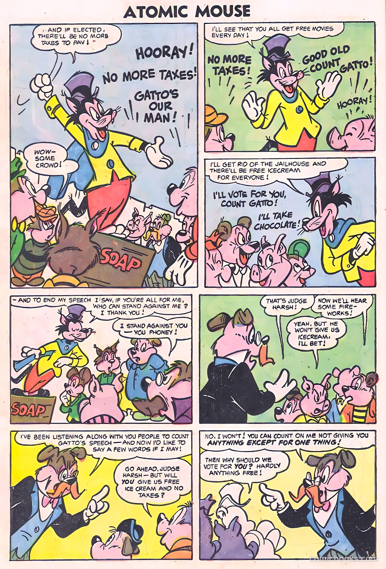 Atomic Mouse #9 (1954) — page 22 of 37