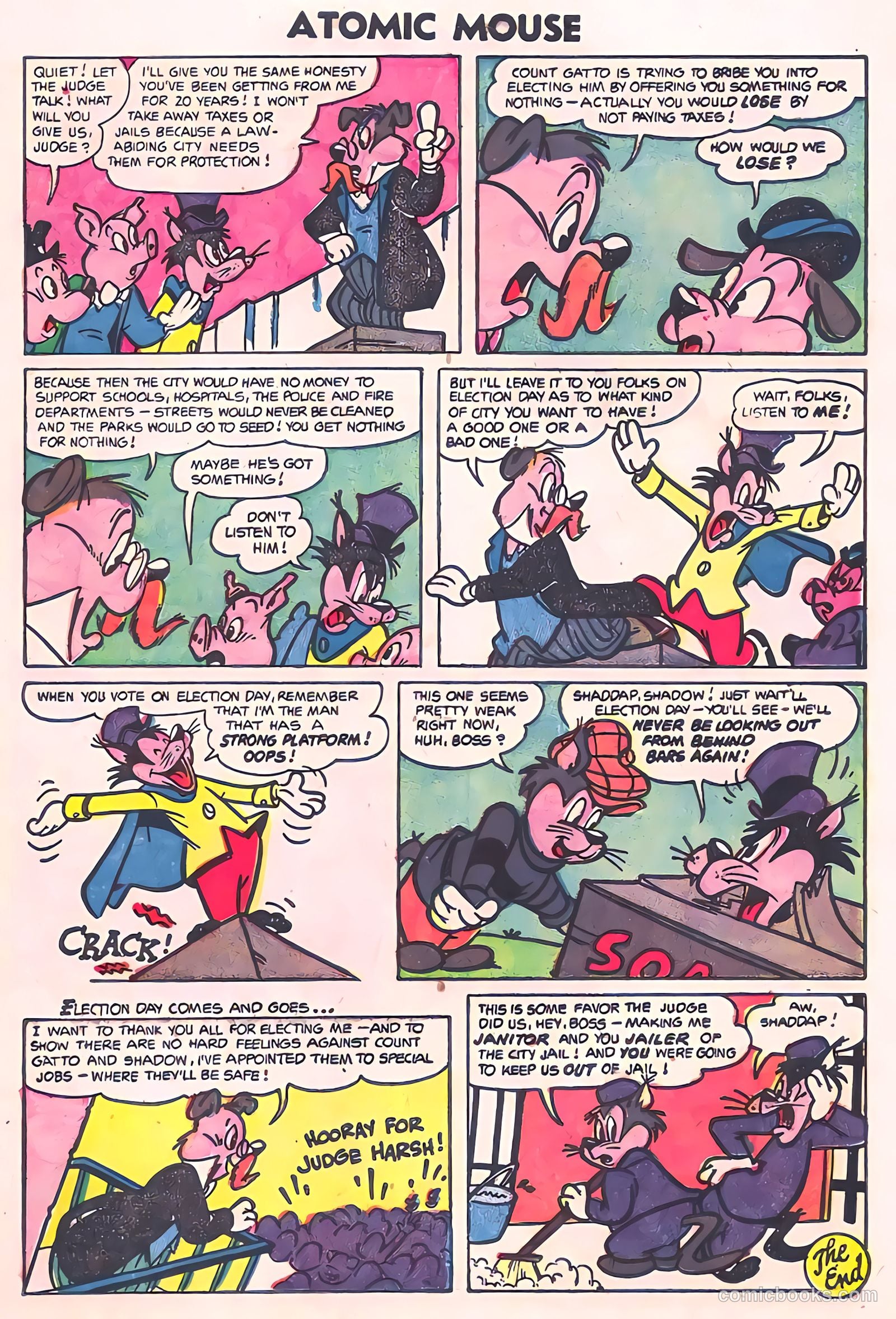 Atomic Mouse #9 (1954) — page 23 of 37