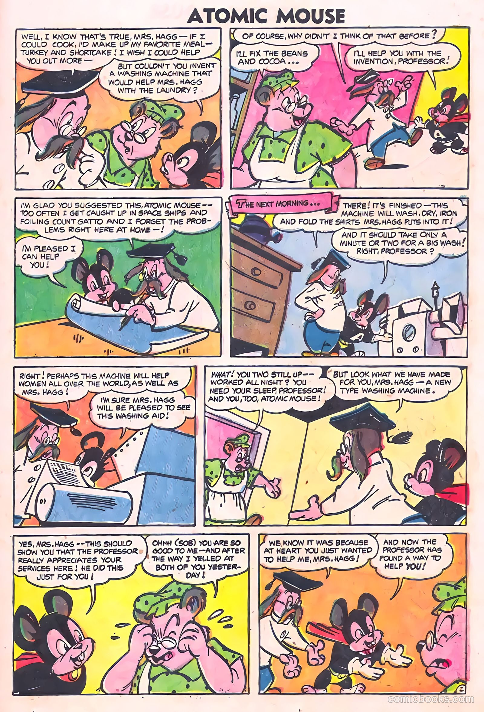 Atomic Mouse #9 (1954) — page 25 of 37