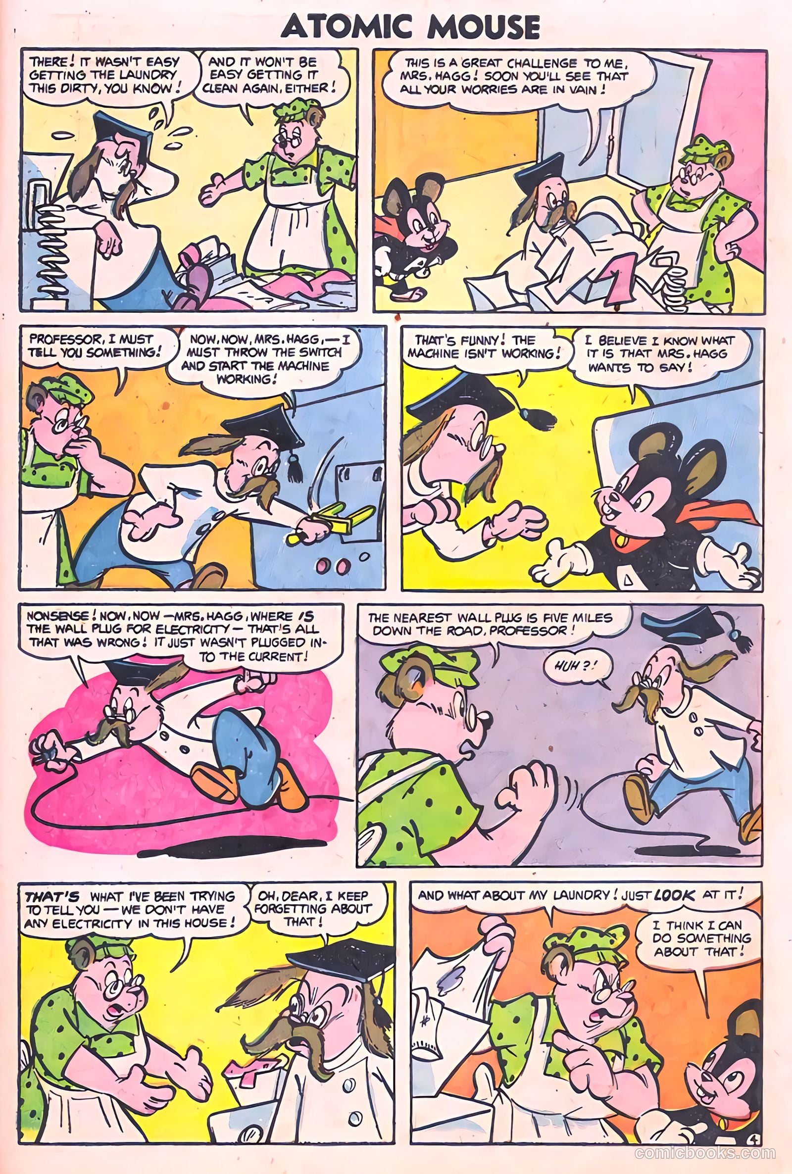 Atomic Mouse #9 (1954) — page 27 of 37