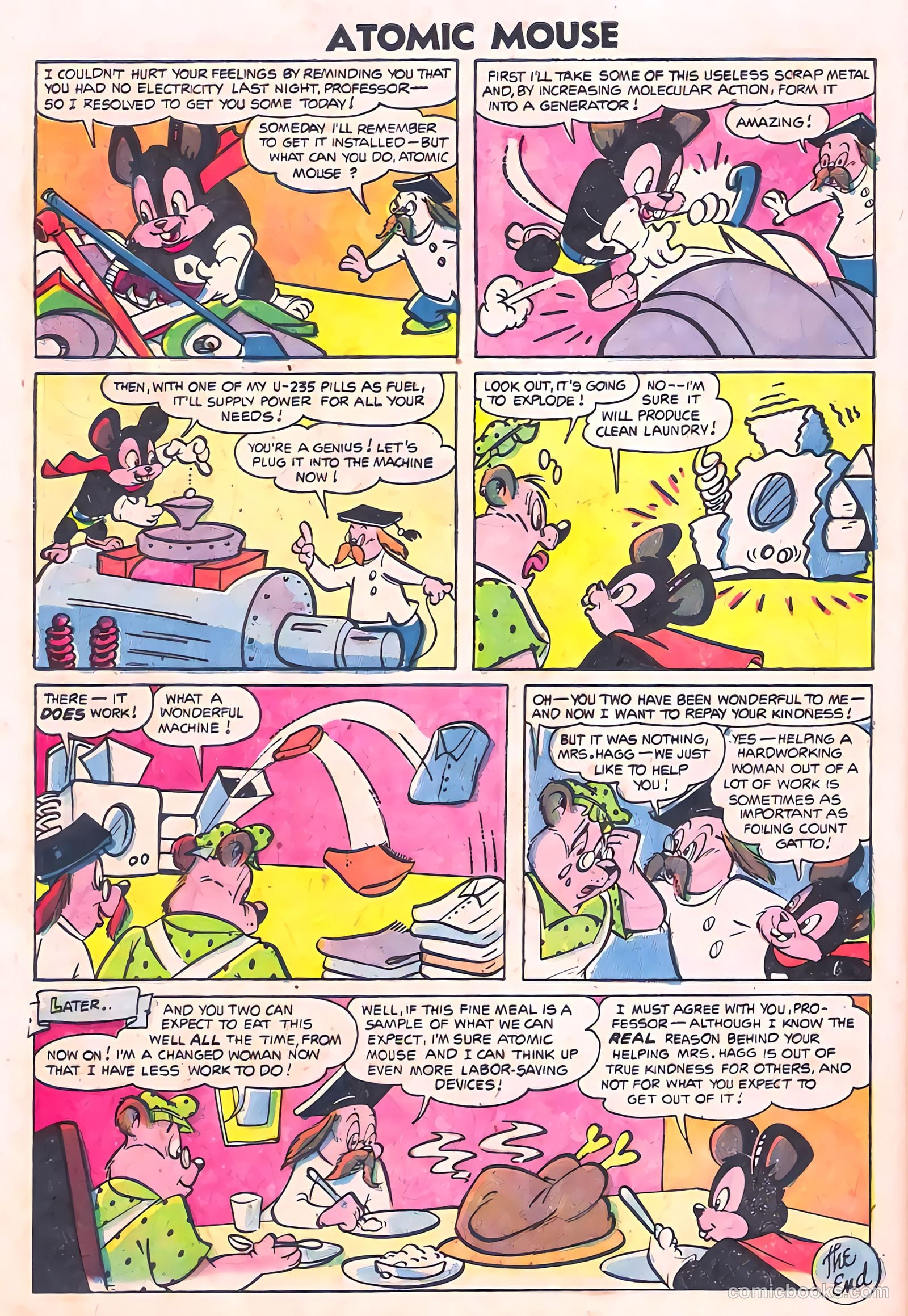 Atomic Mouse #9 (1954) — page 28 of 37