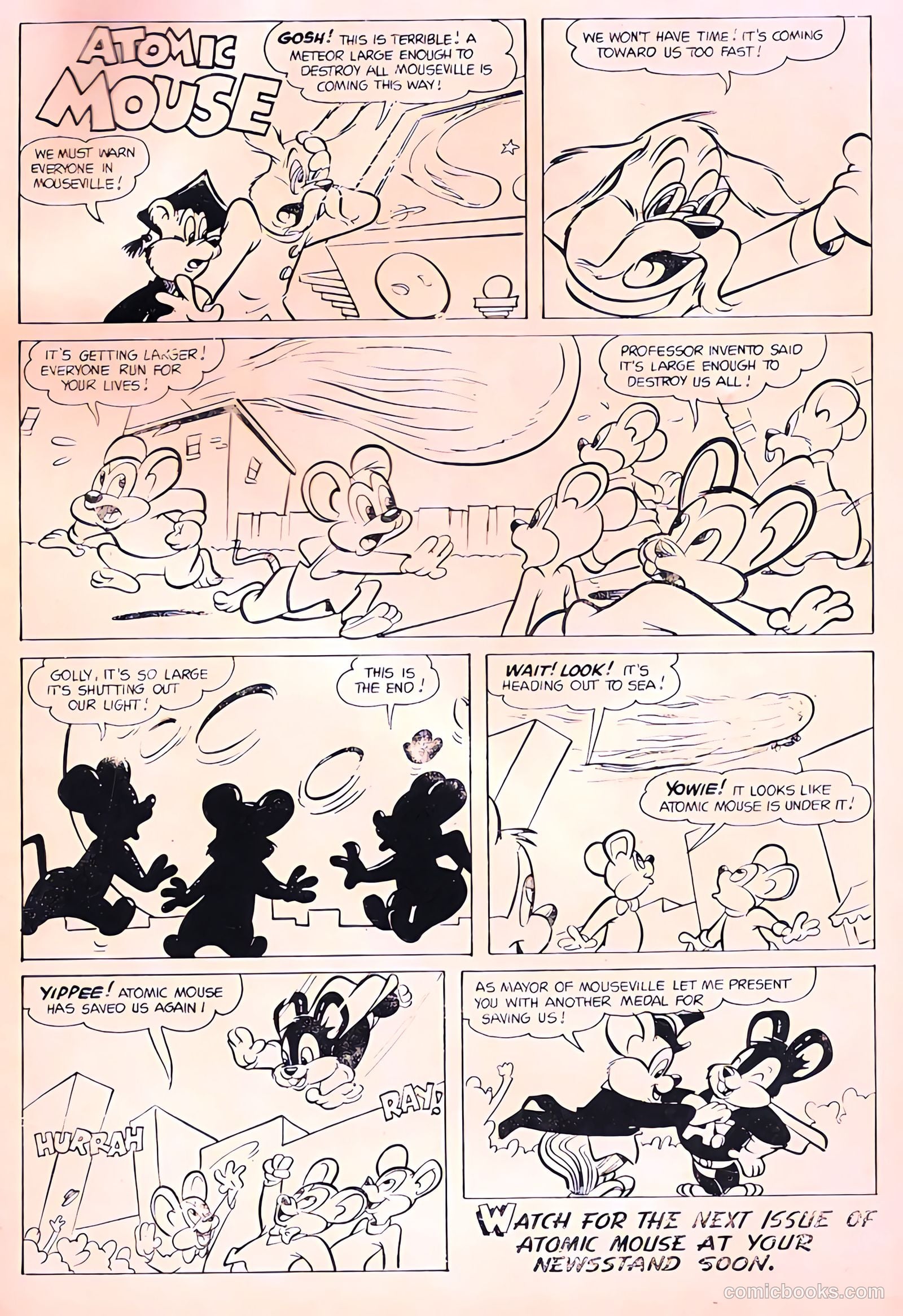 Atomic Mouse #9 (1954) — page 35 of 37