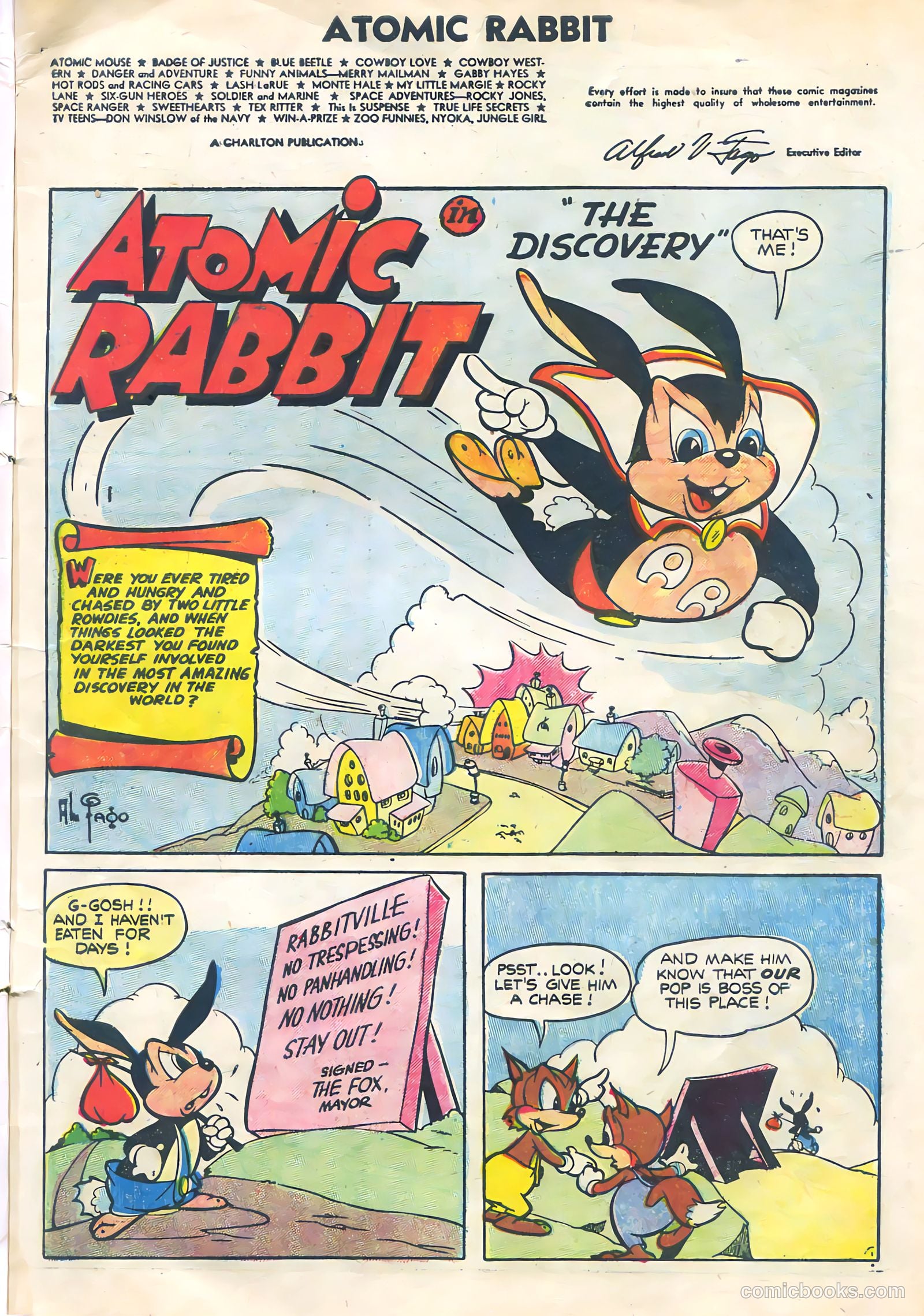 Atomic Rabbit #1 (1955) — page 3 of 36