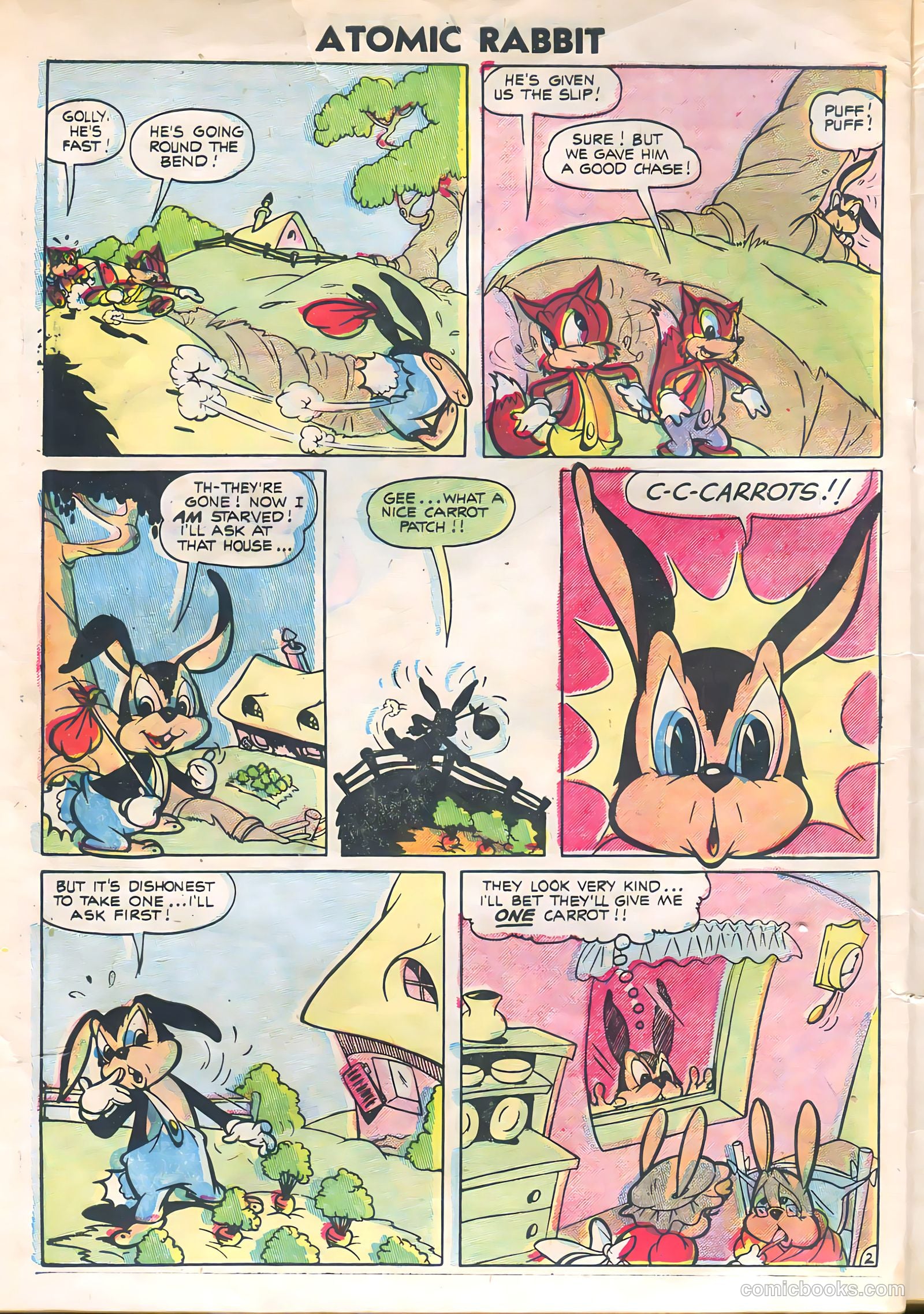 Atomic Rabbit #1 (1955) — page 4 of 36