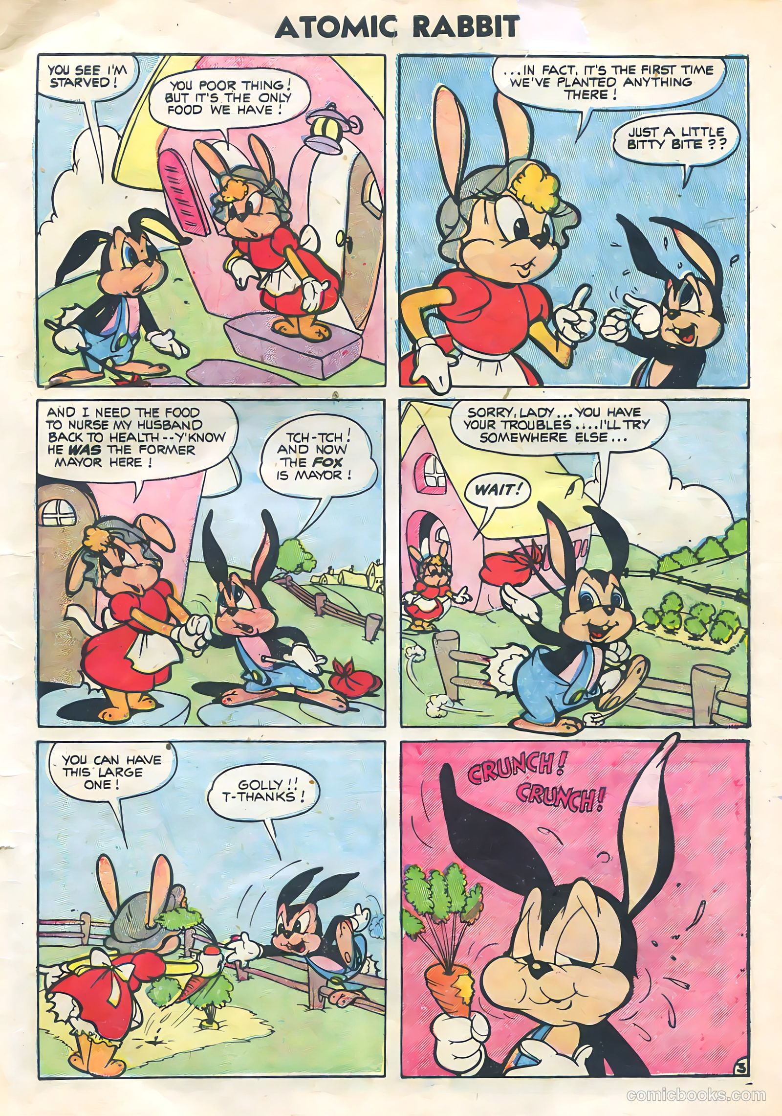 Atomic Rabbit #1 (1955) — page 5 of 36