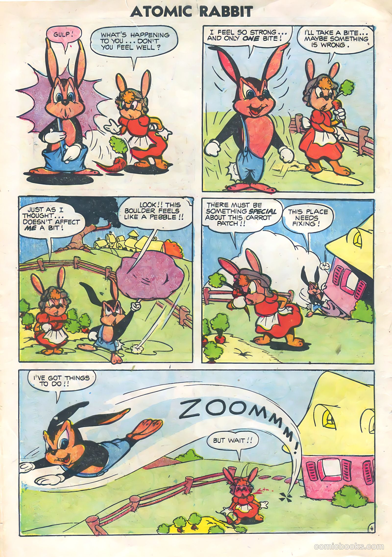Atomic Rabbit #1 (1955) — page 6 of 36