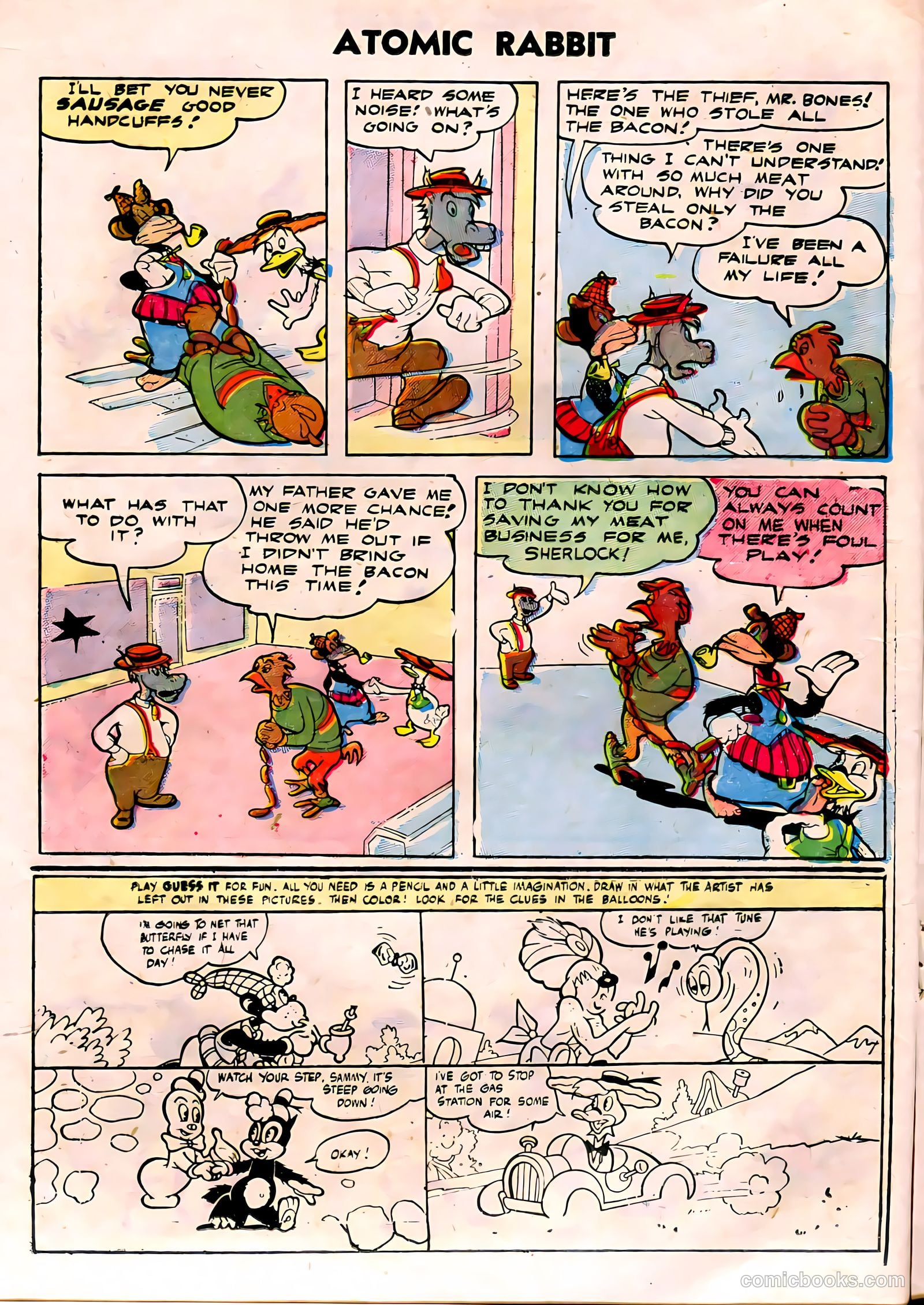 Atomic Rabbit #1 (1955) — page 16 of 36