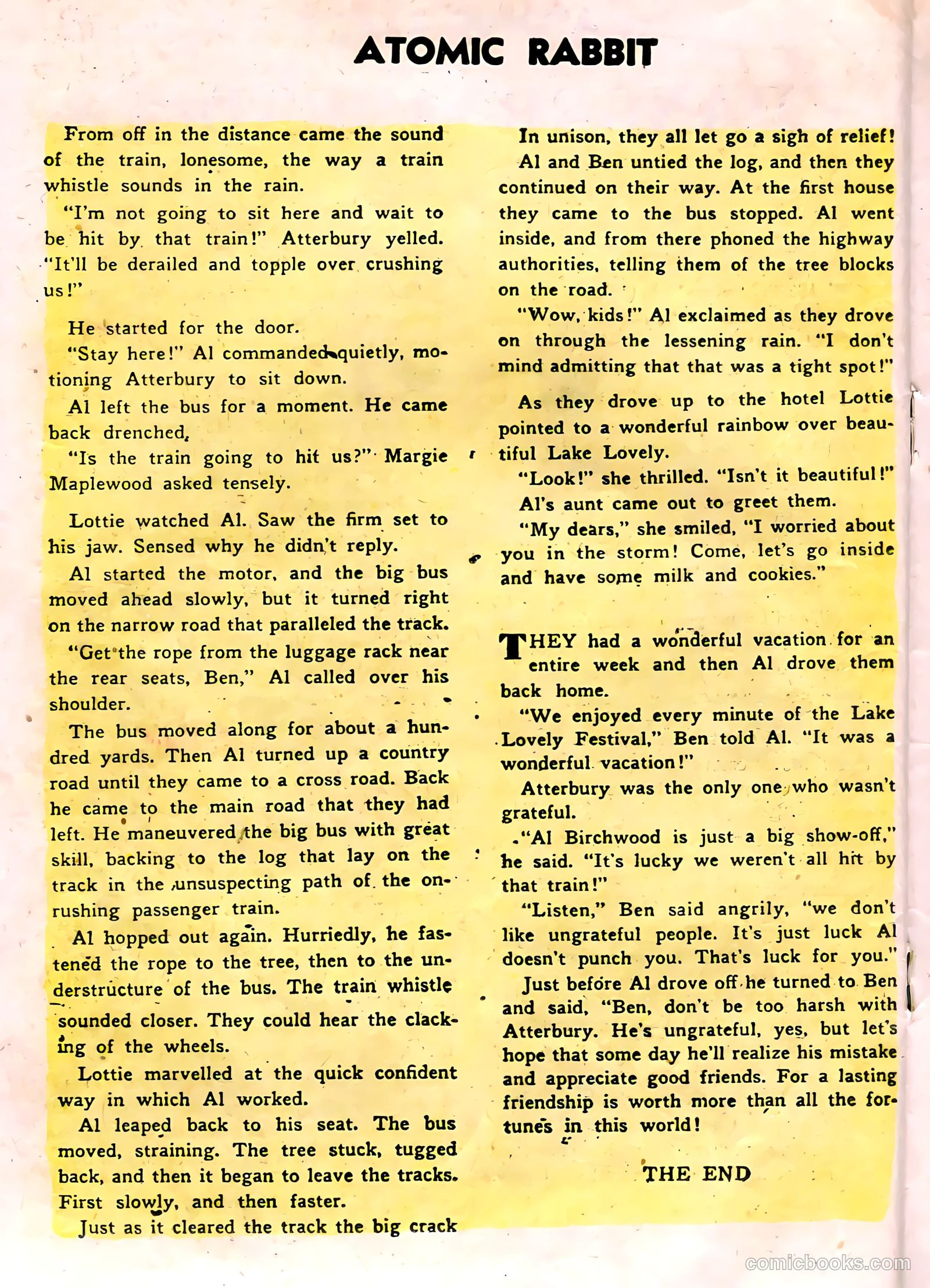 Atomic Rabbit #1 (1955) — page 18 of 36