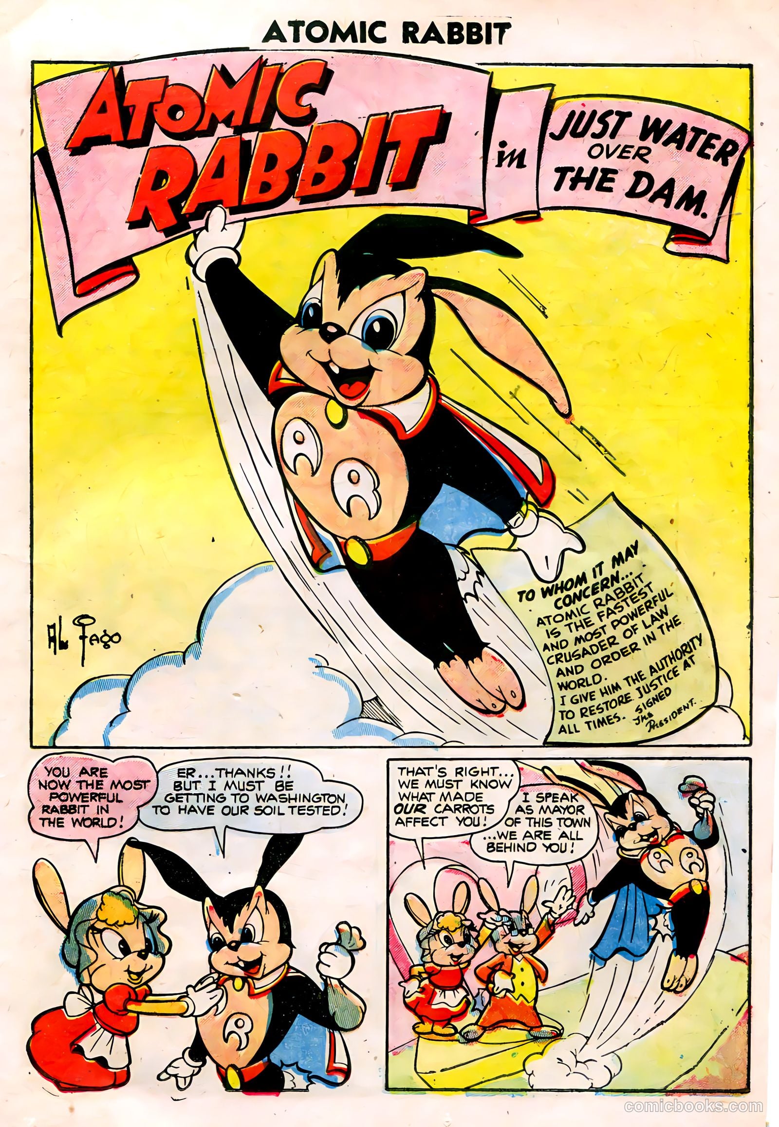 Atomic Rabbit #1 (1955) — page 19 of 36