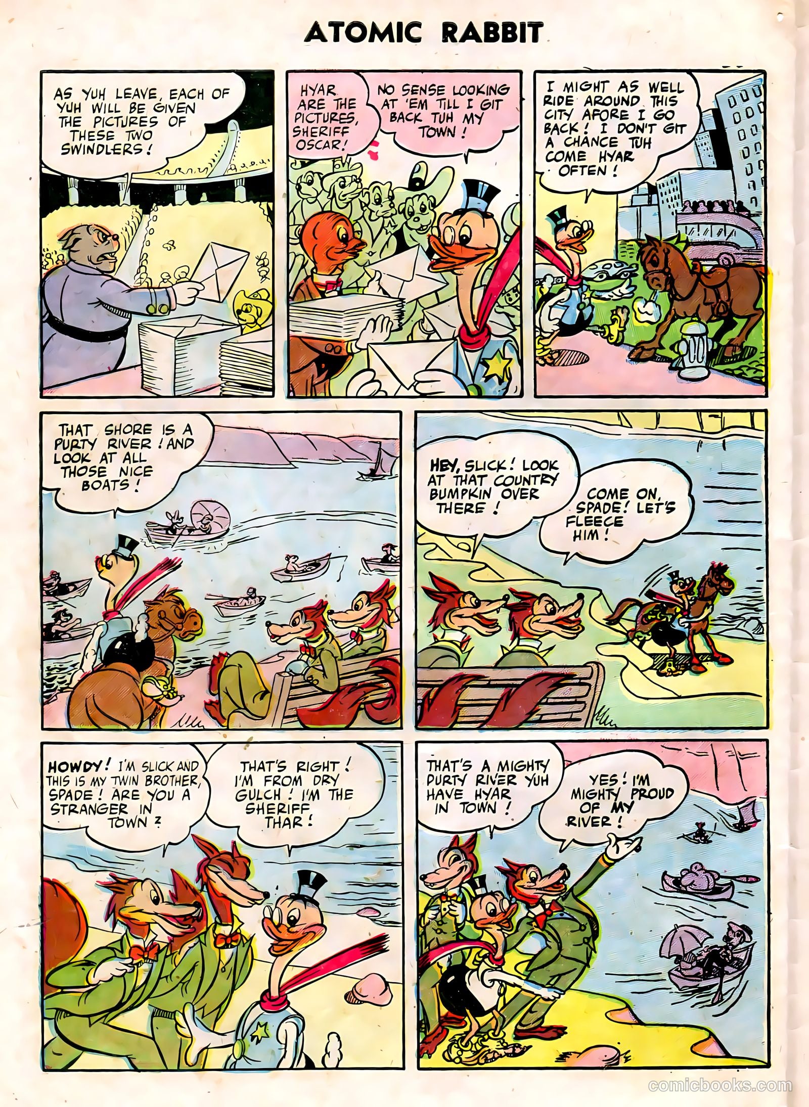 Atomic Rabbit #1 (1955) — page 28 of 36
