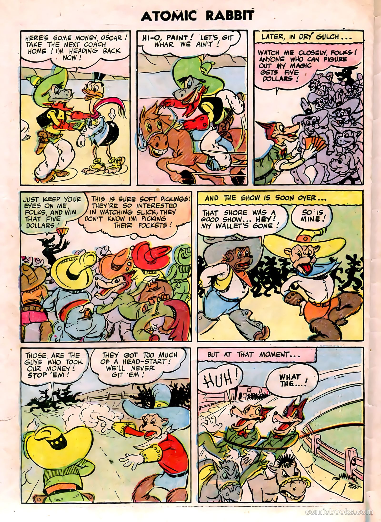Atomic Rabbit #1 (1955) — page 32 of 36
