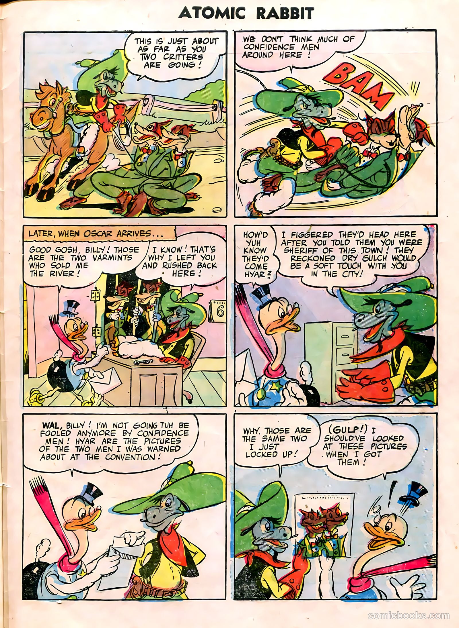 Atomic Rabbit #1 (1955) — page 33 of 36