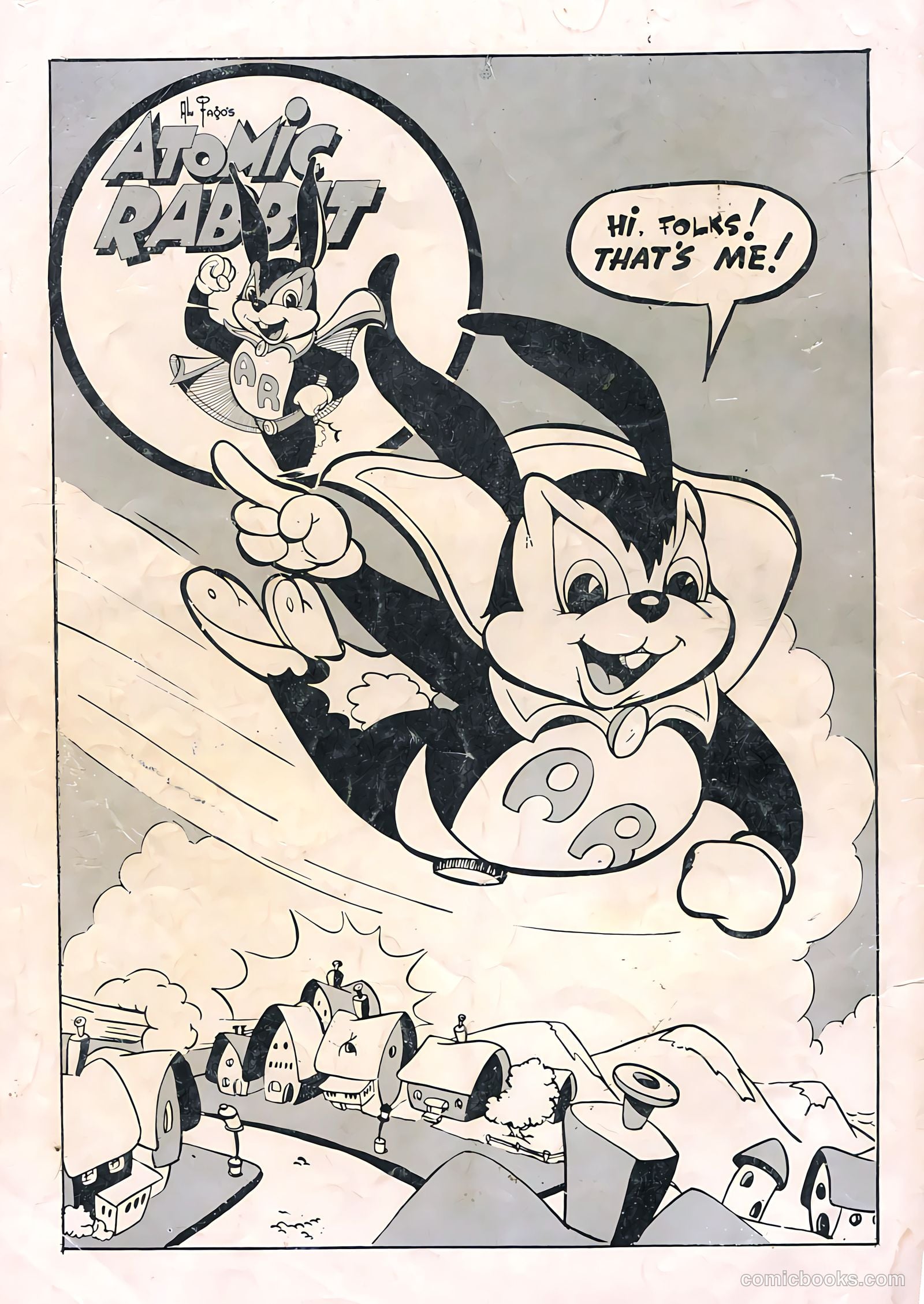 Atomic Rabbit #1 (1955) — page 36 of 36