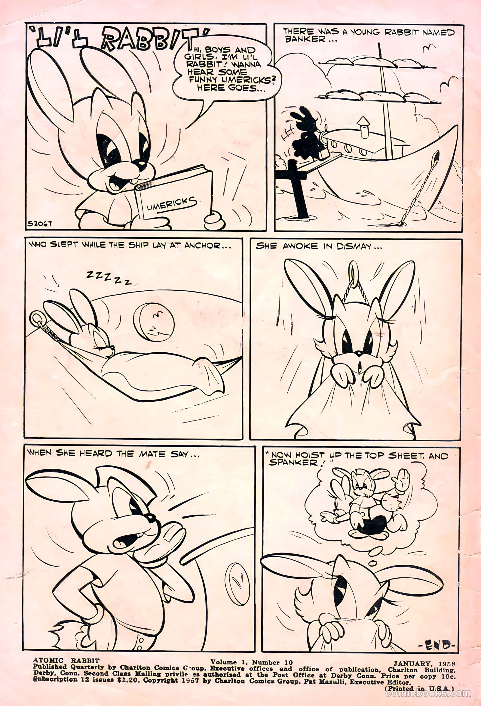Atomic Rabbit #10 (1958) — page 2 of 36
