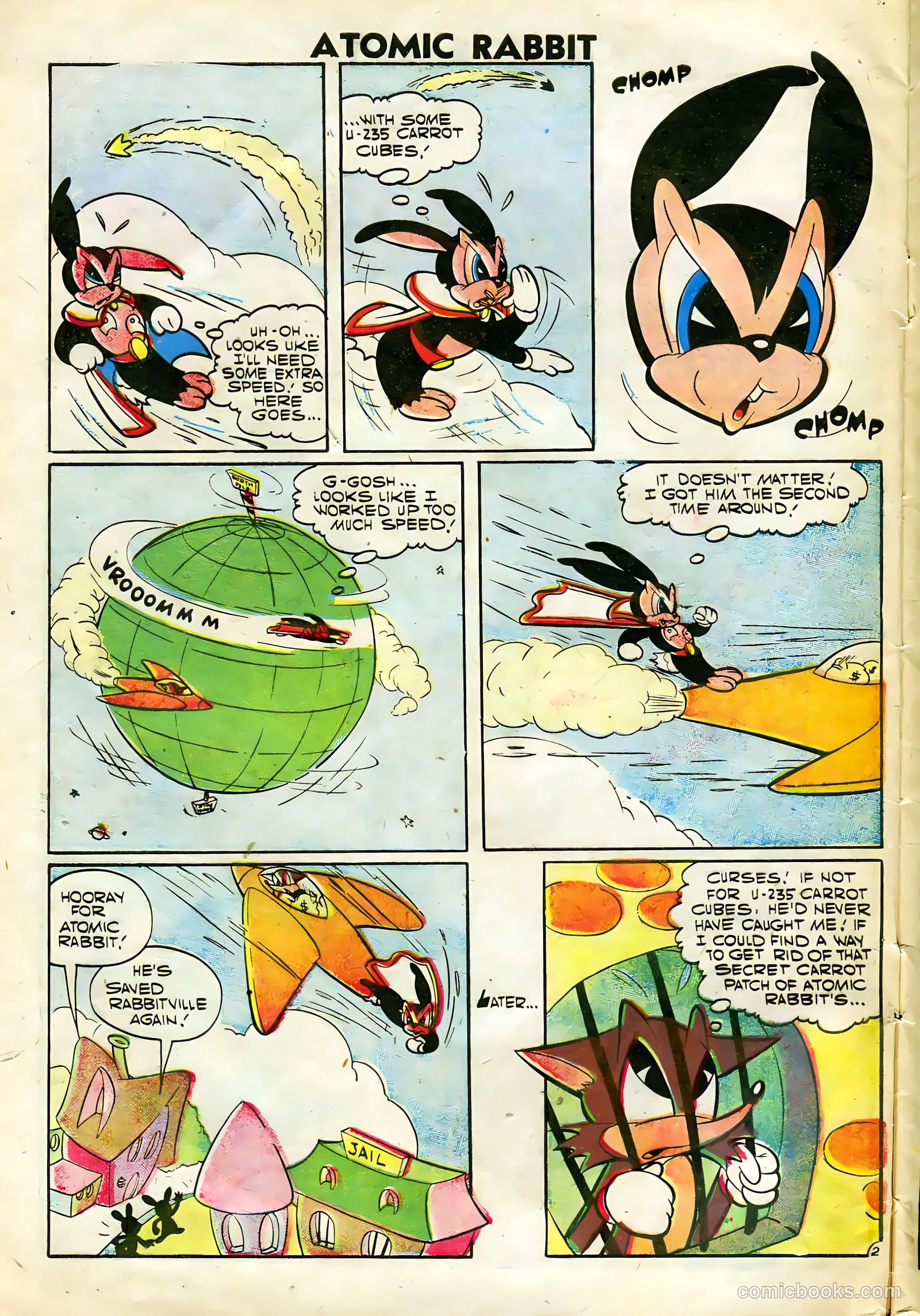 Atomic Rabbit #10 (1958) — page 4 of 36