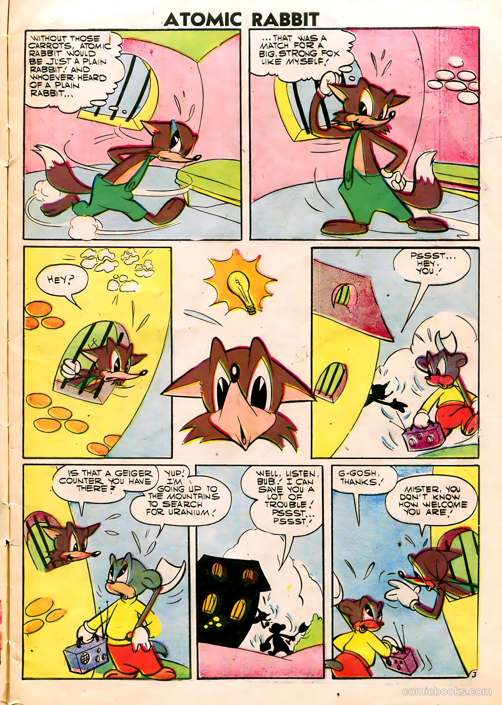 Atomic Rabbit #10 (1958) — page 5 of 36