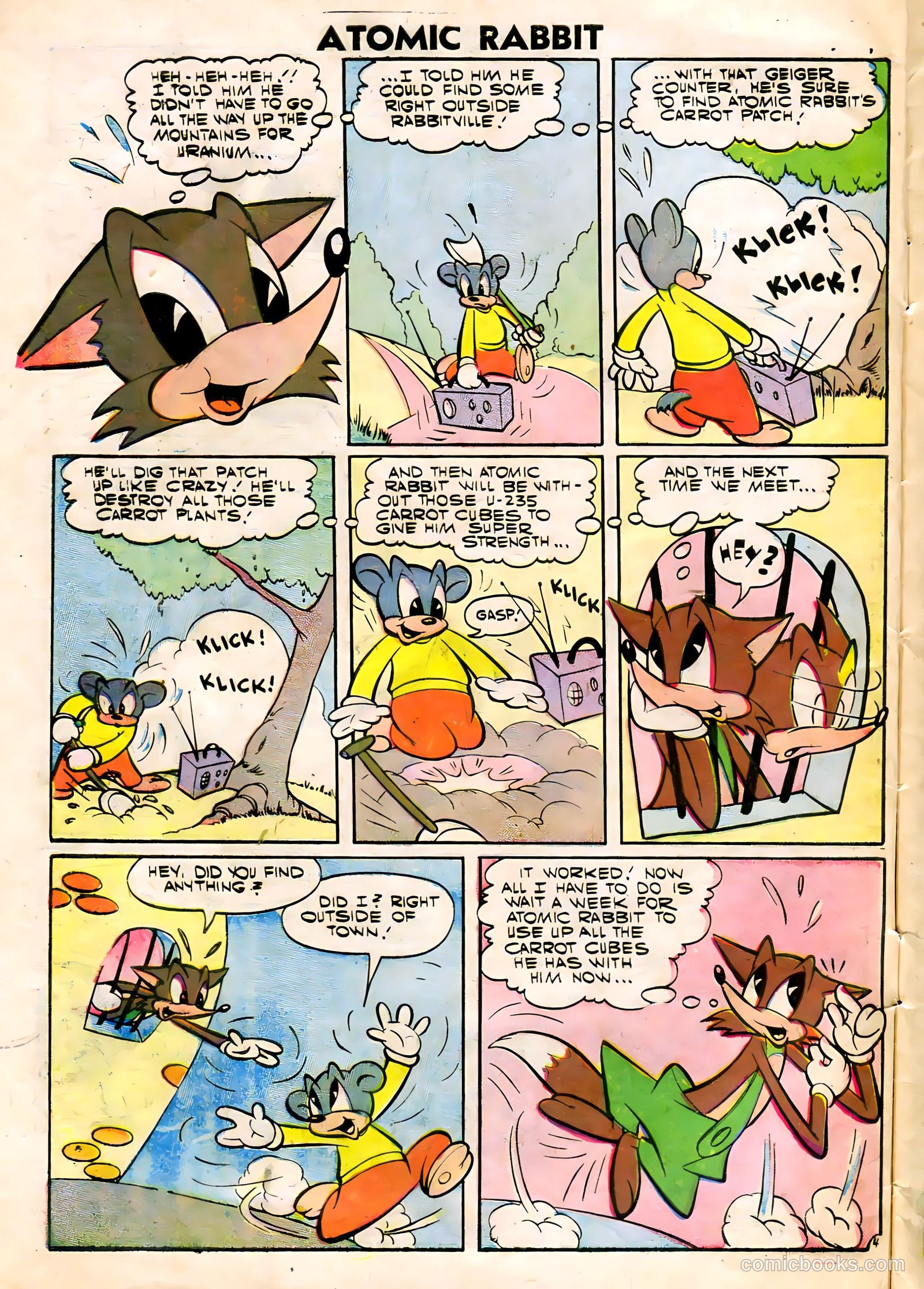 Atomic Rabbit #10 (1958) — page 6 of 36
