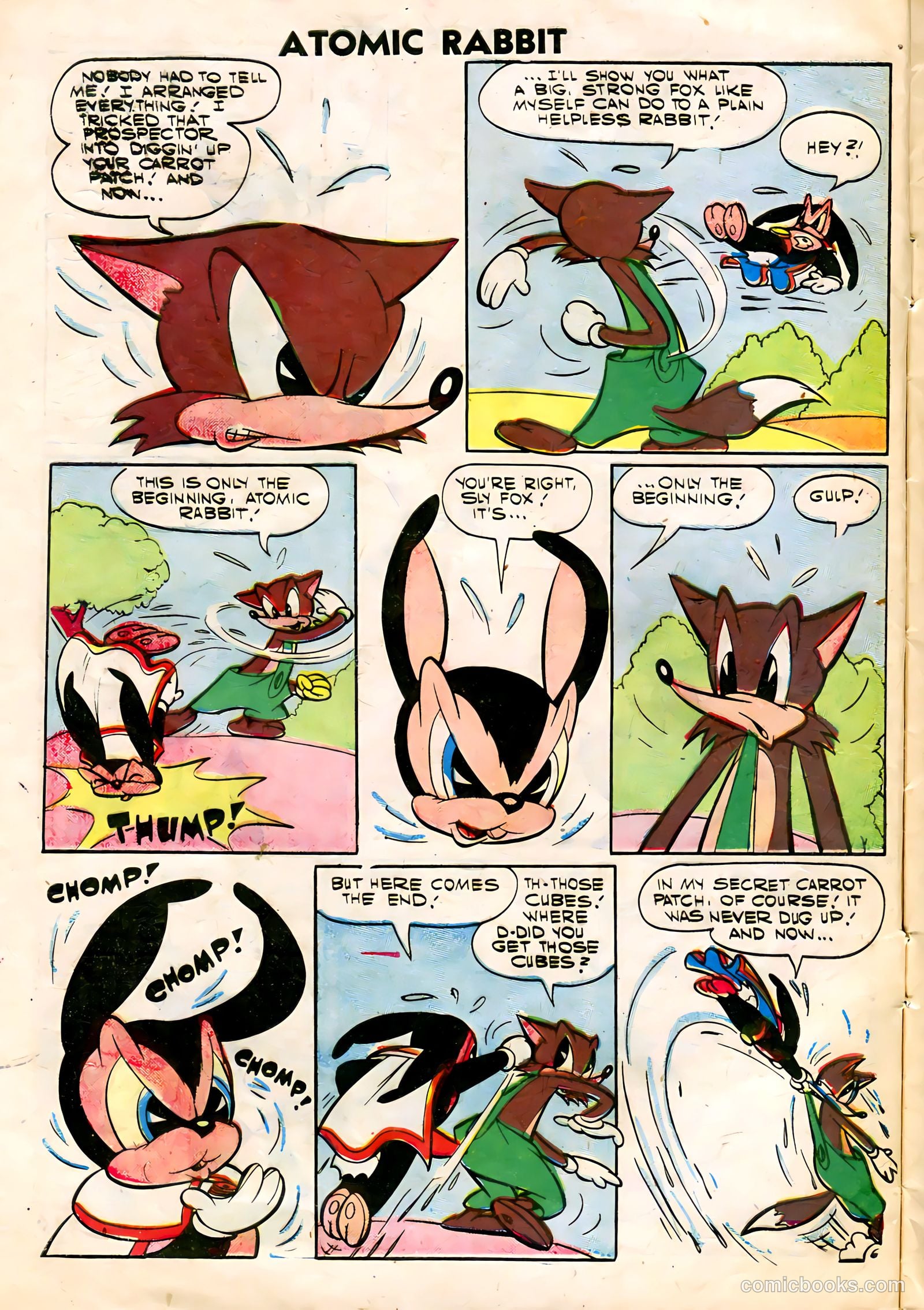 Atomic Rabbit #10 (1958) — page 8 of 36