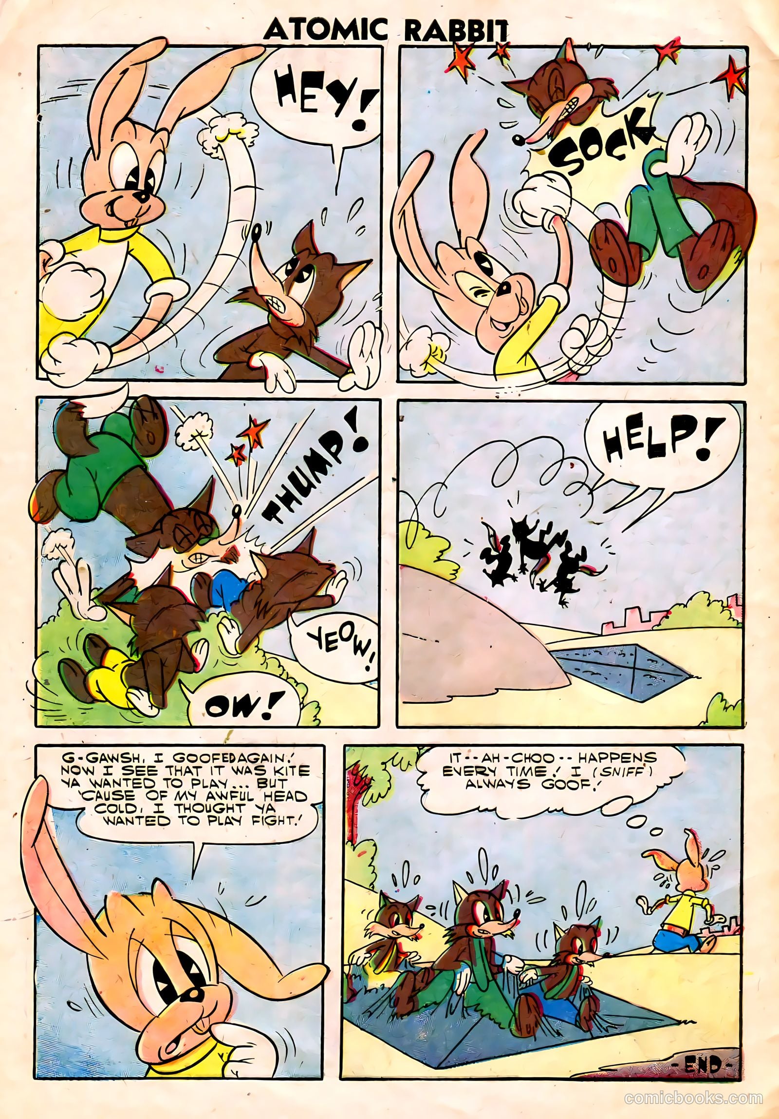 Atomic Rabbit #10 (1958) — page 32 of 36