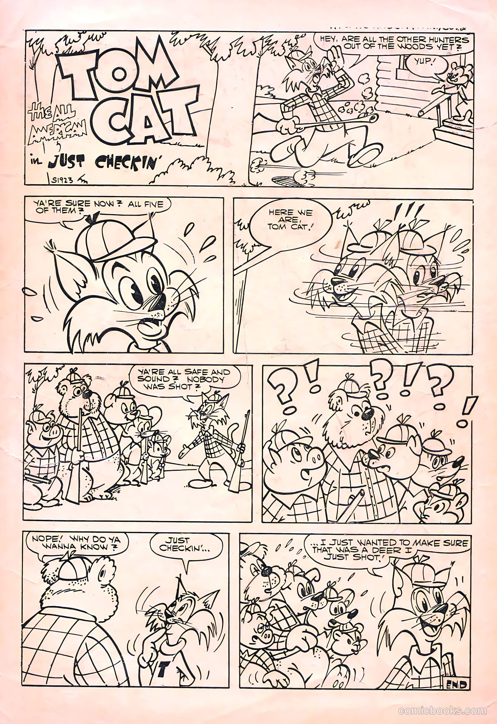 Atomic Rabbit #10 (1958) — page 35 of 36
