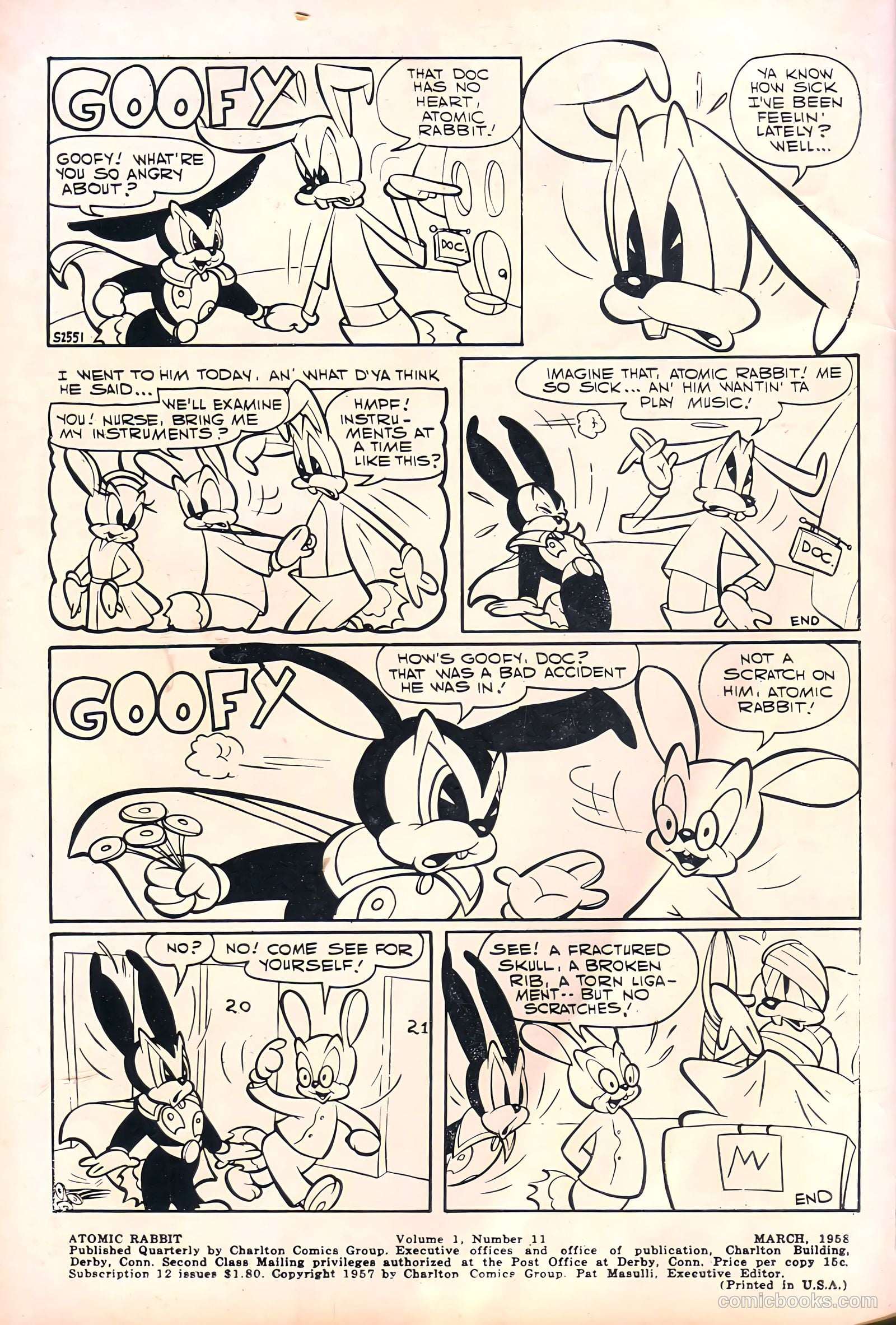 Atomic Rabbit #11 (1958) — page 2 of 68