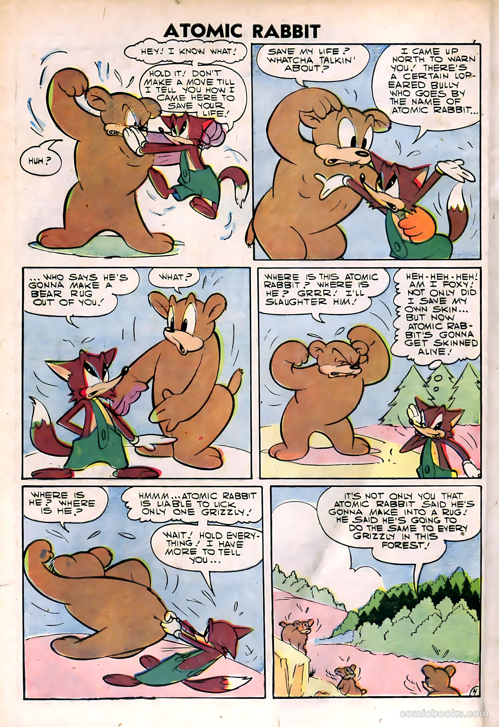 Atomic Rabbit #11 (1958) — page 6 of 68