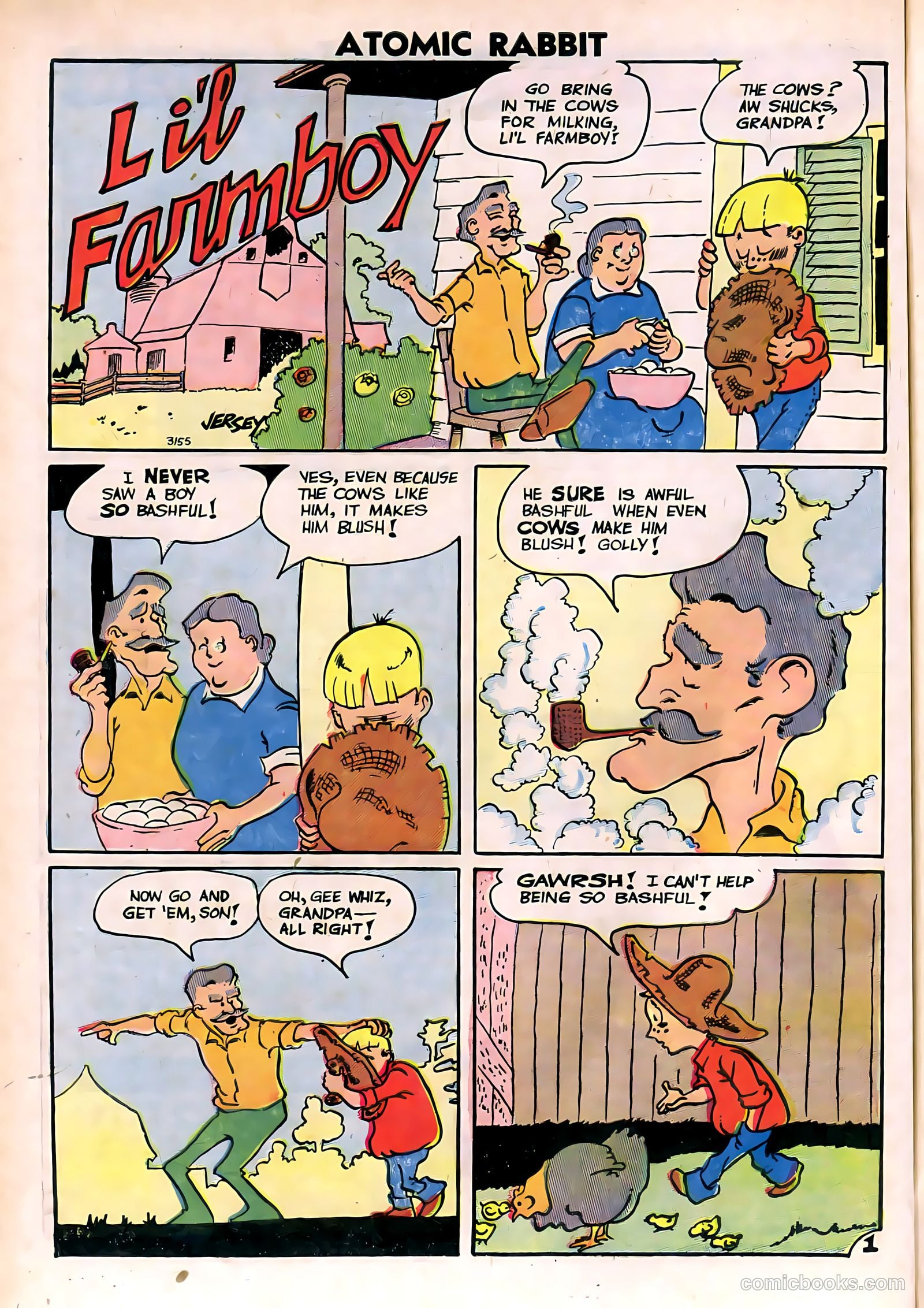 Atomic Rabbit #11 (1958) — page 54 of 68