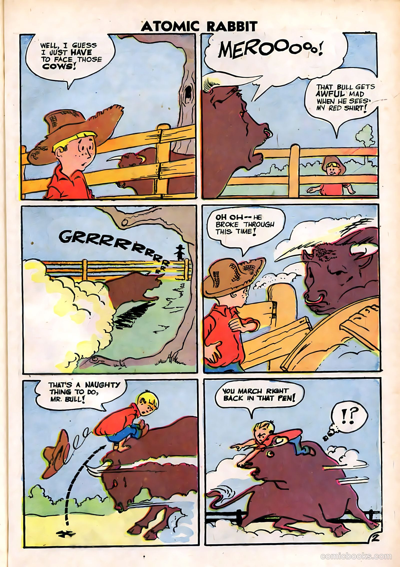 Atomic Rabbit #11 (1958) — page 55 of 68