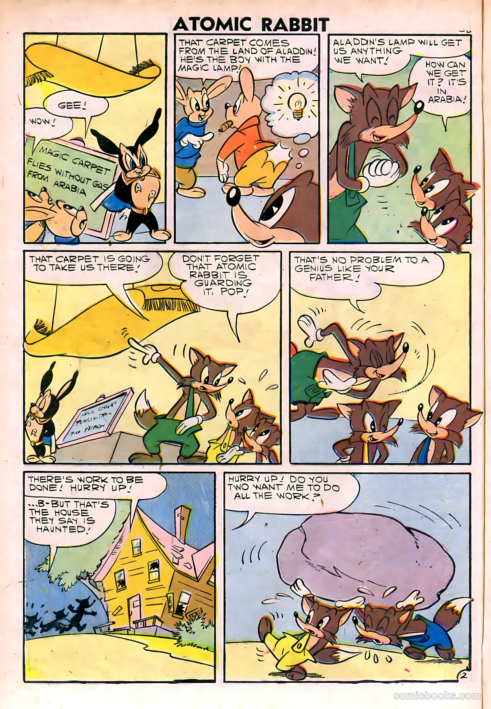 Atomic Rabbit #11 (1958) — page 60 of 68