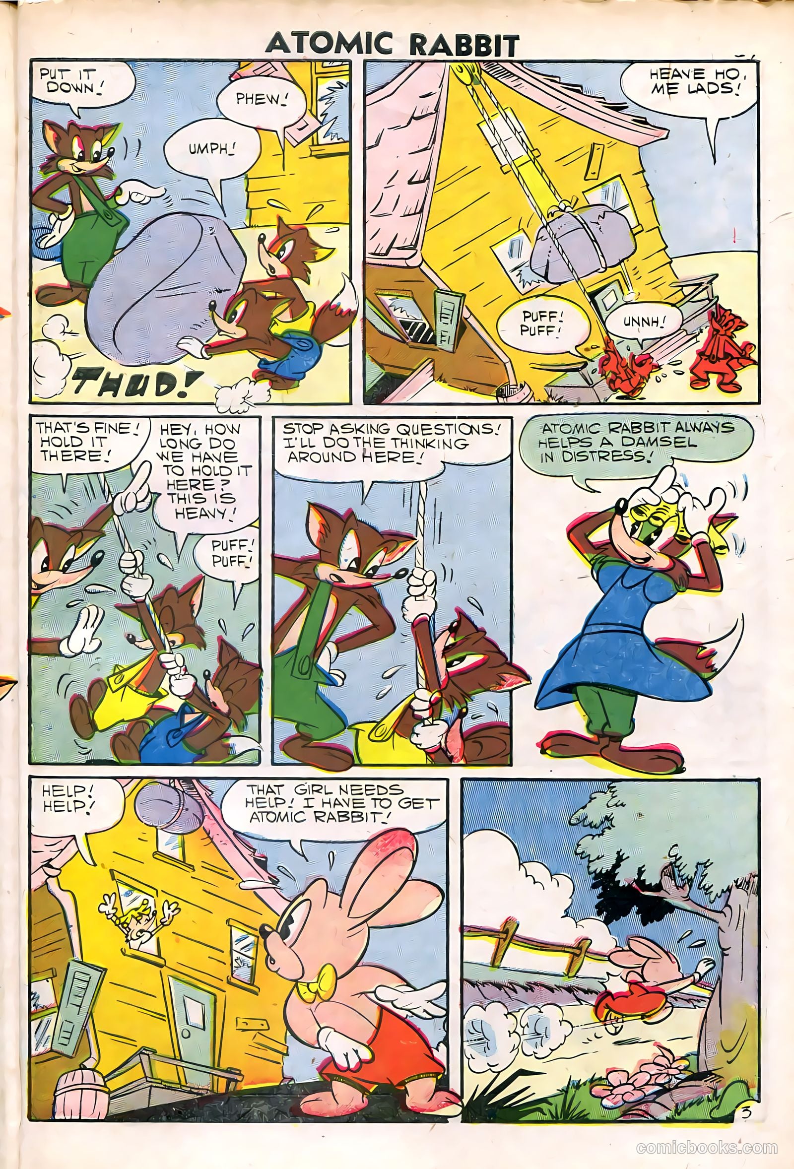 Atomic Rabbit #11 (1958) — page 61 of 68