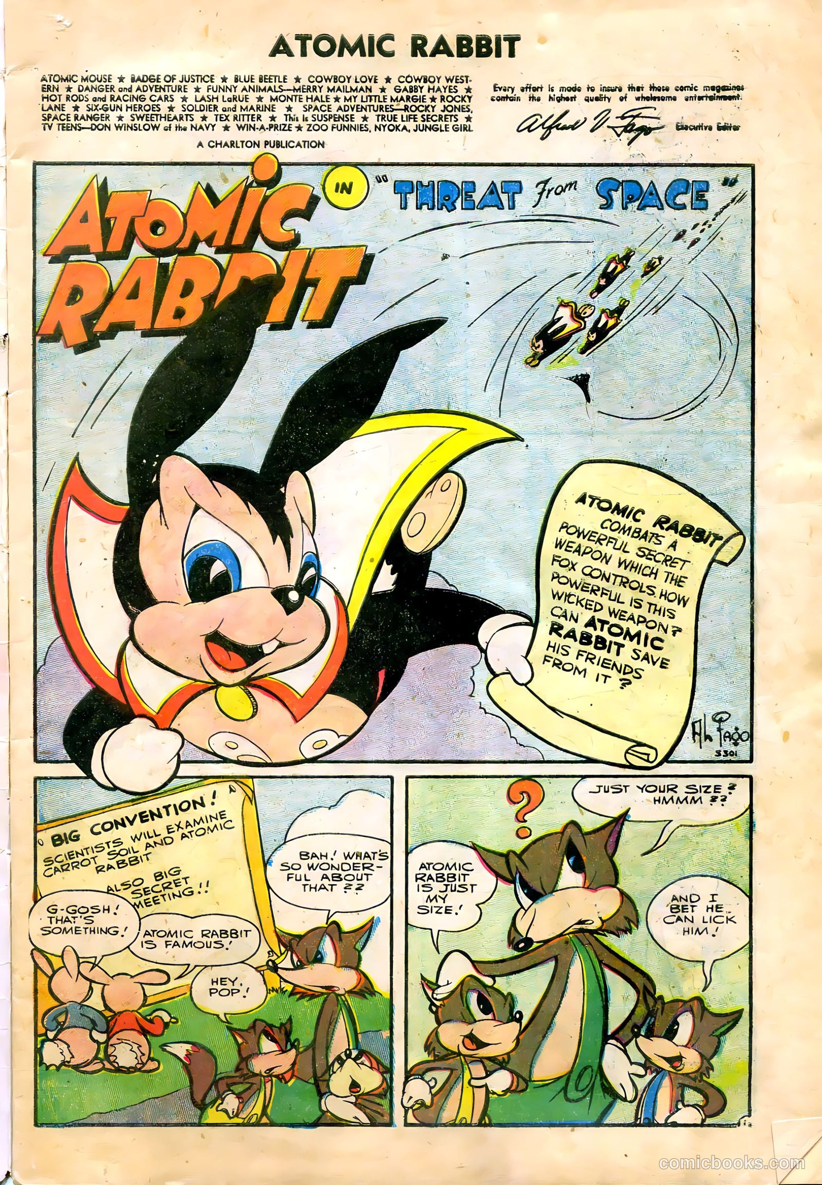 Atomic Rabbit #2 (1955) — page 3 of 36