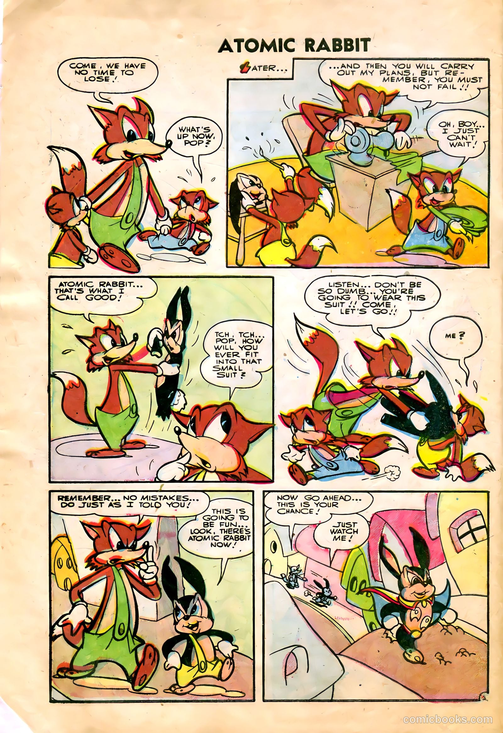 Atomic Rabbit #2 (1955) — page 4 of 36