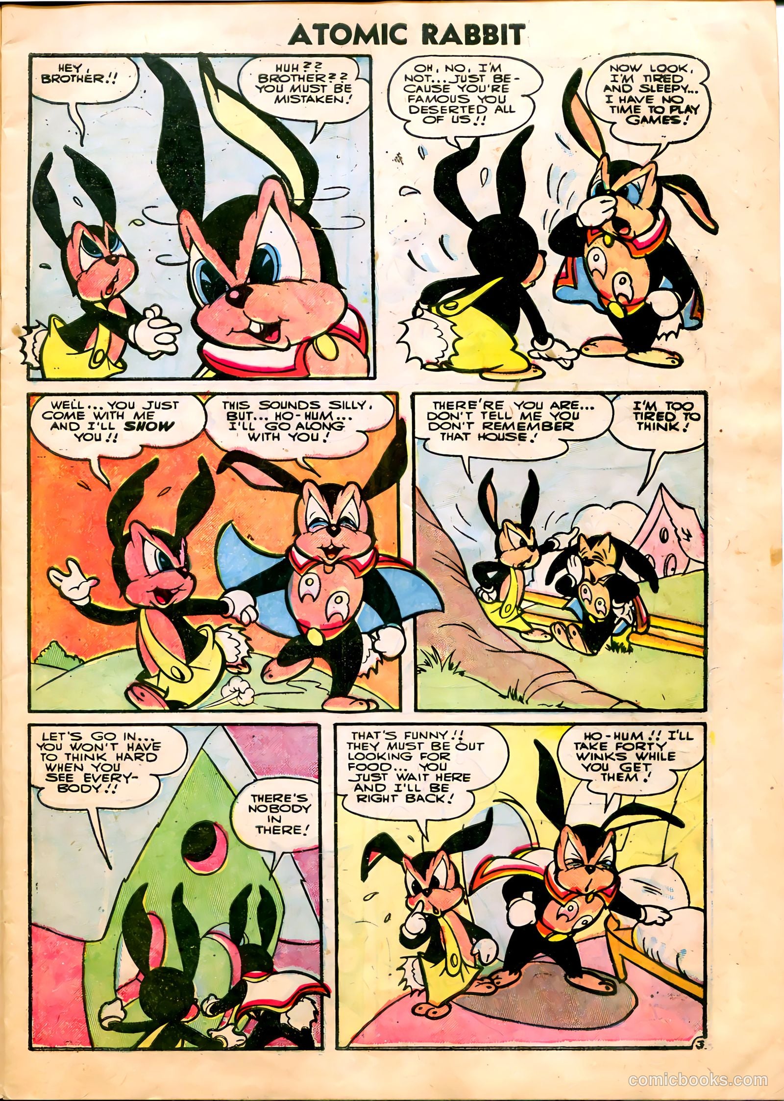 Atomic Rabbit #2 (1955) — page 5 of 36