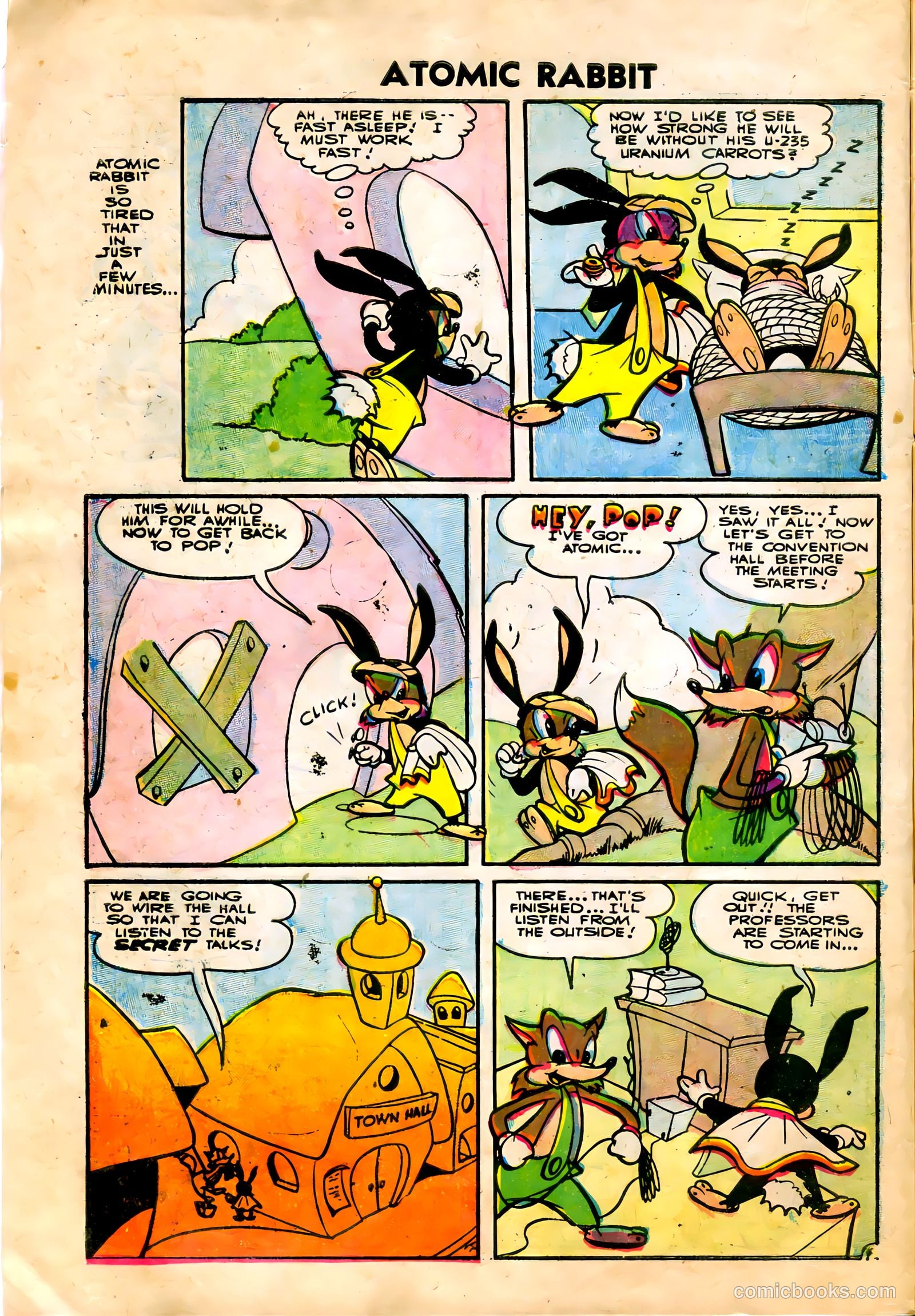 Atomic Rabbit #2 (1955) — page 6 of 36