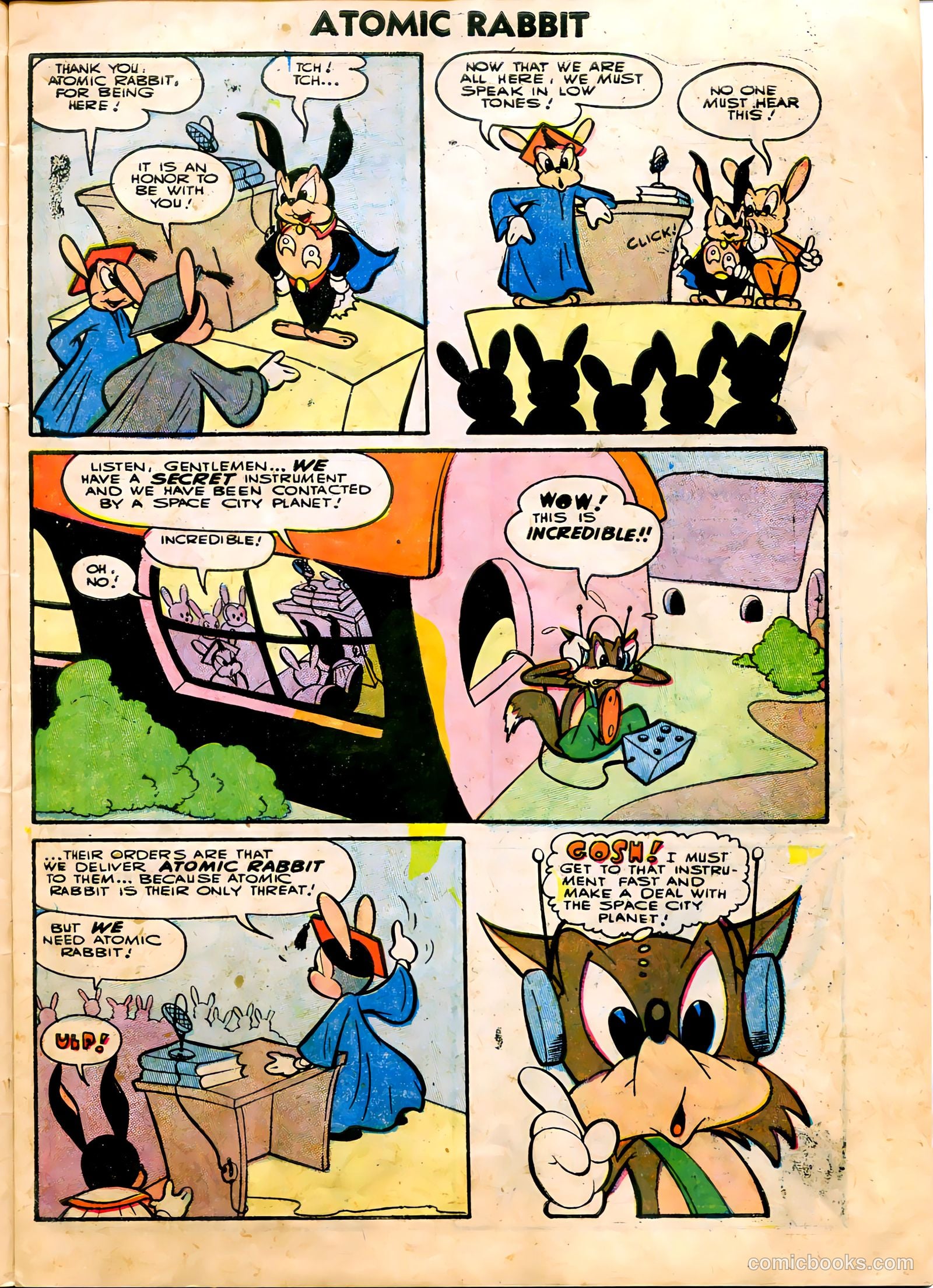 Atomic Rabbit #2 (1955) — page 7 of 36