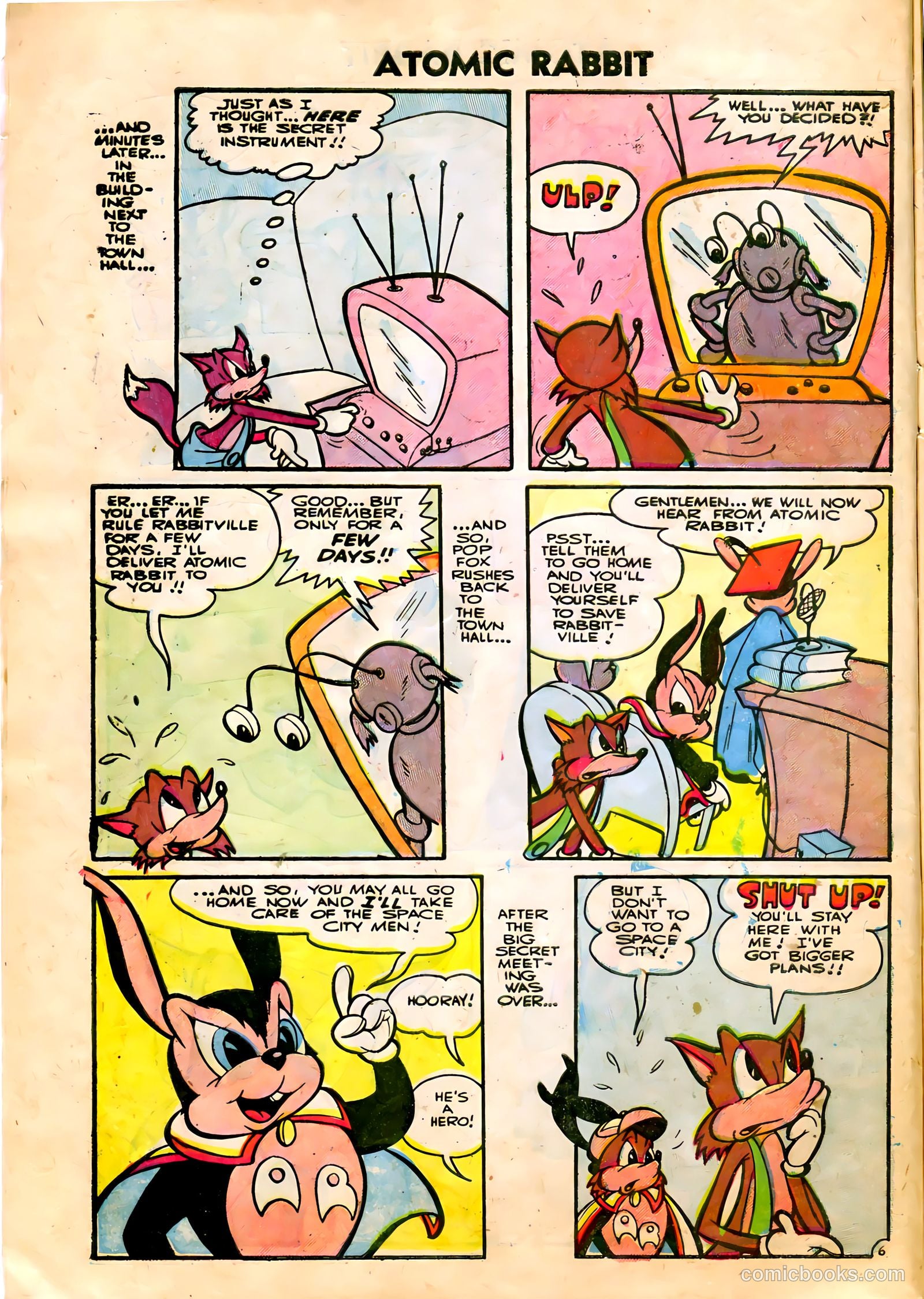 Atomic Rabbit #2 (1955) — page 8 of 36